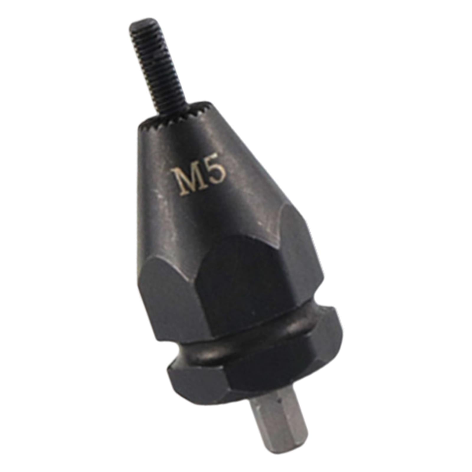 Electric Rivet Gun Adapter Converter M 3 to M 12 Nut Tool Kit M5