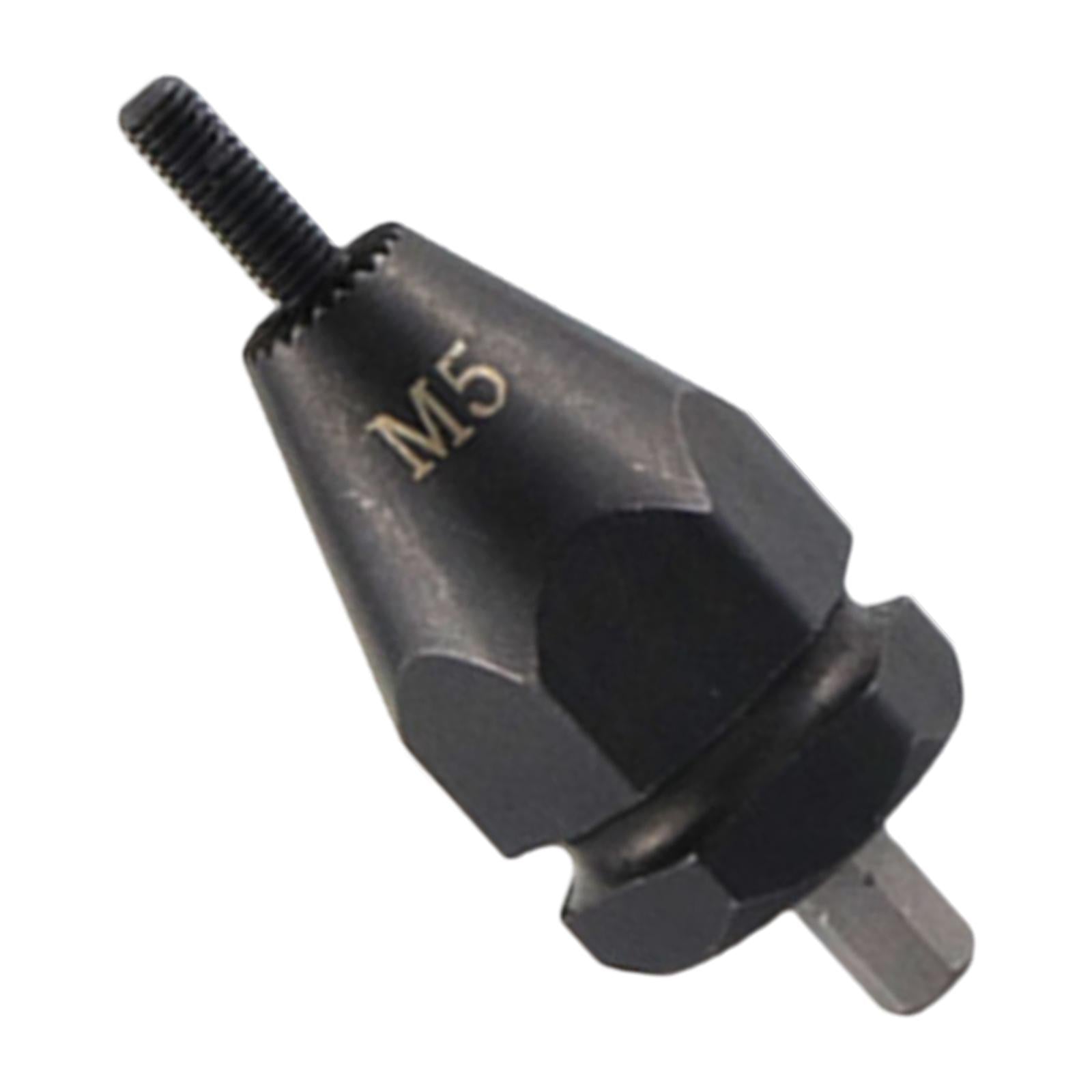 Electric Rivet Gun Adapter Converter M 3 to M 12 Nut Tool Kit M5