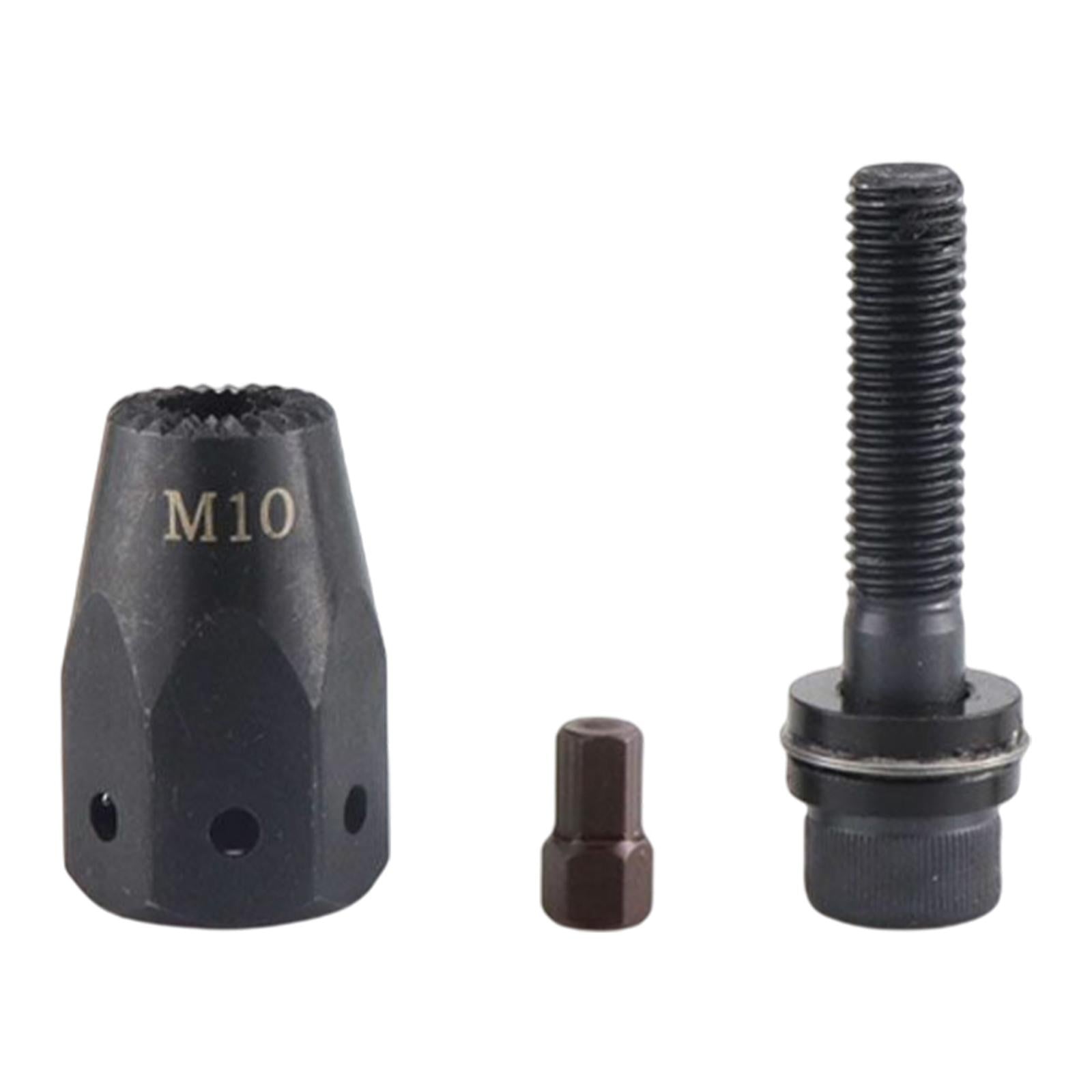 Electric Rivet Gun Adapter Converter M 3 to M 12 Nut Tool Kit M10