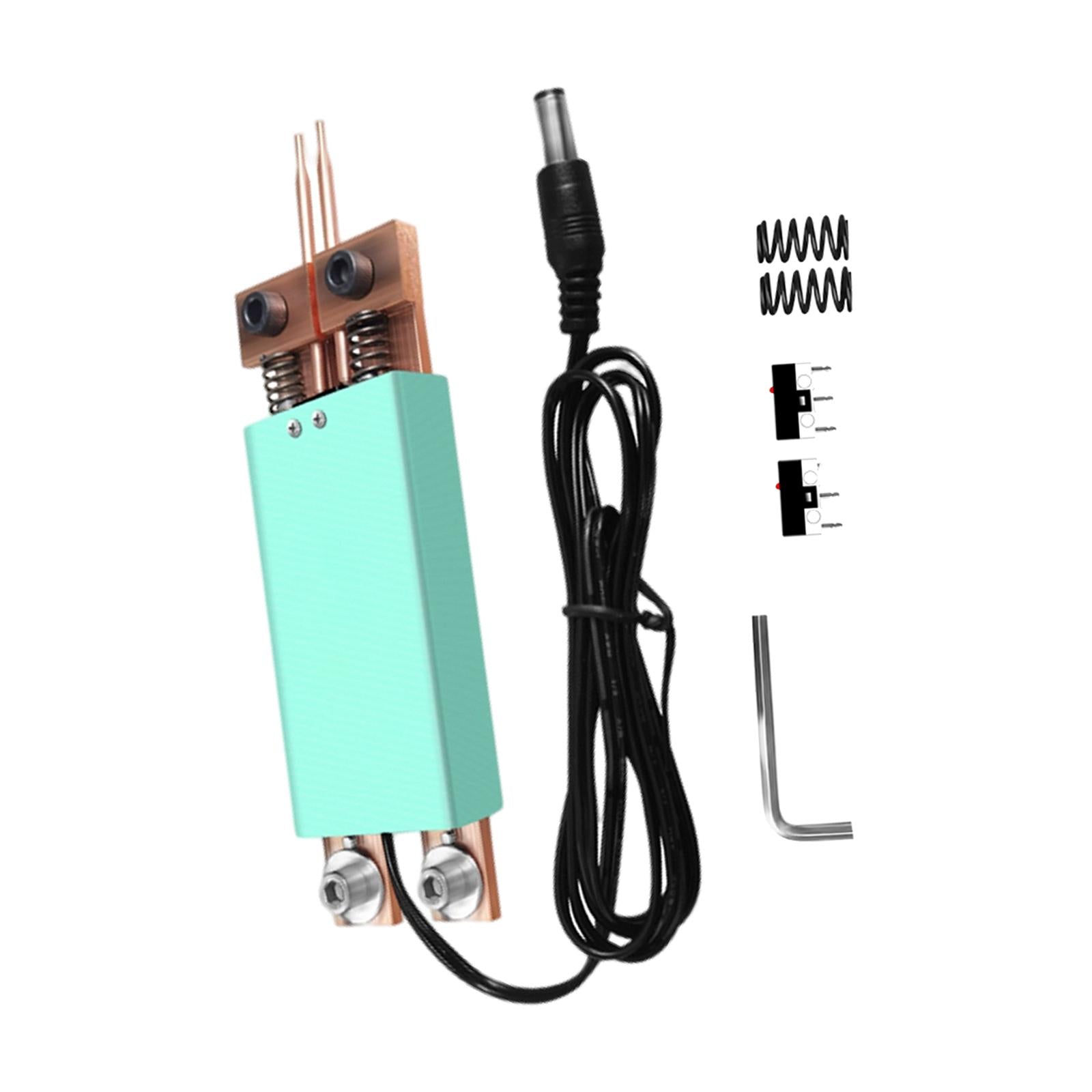 Handheld Spot Welder Mini Spot Welder for 18650 Battery Industrial Cyan Blue