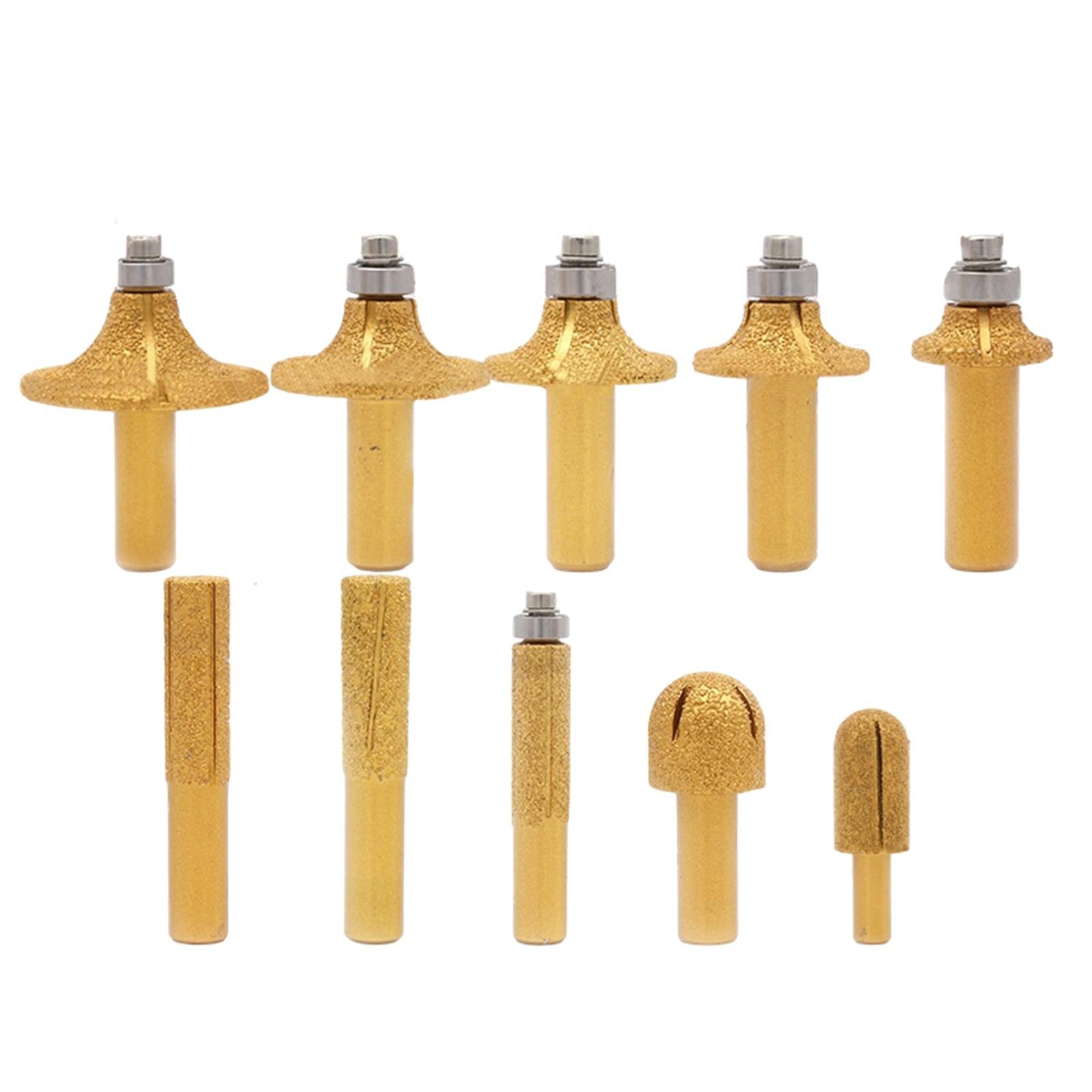 1Piece Diamond Trimming Milling Cutter Drilling Durable for Woodworking A