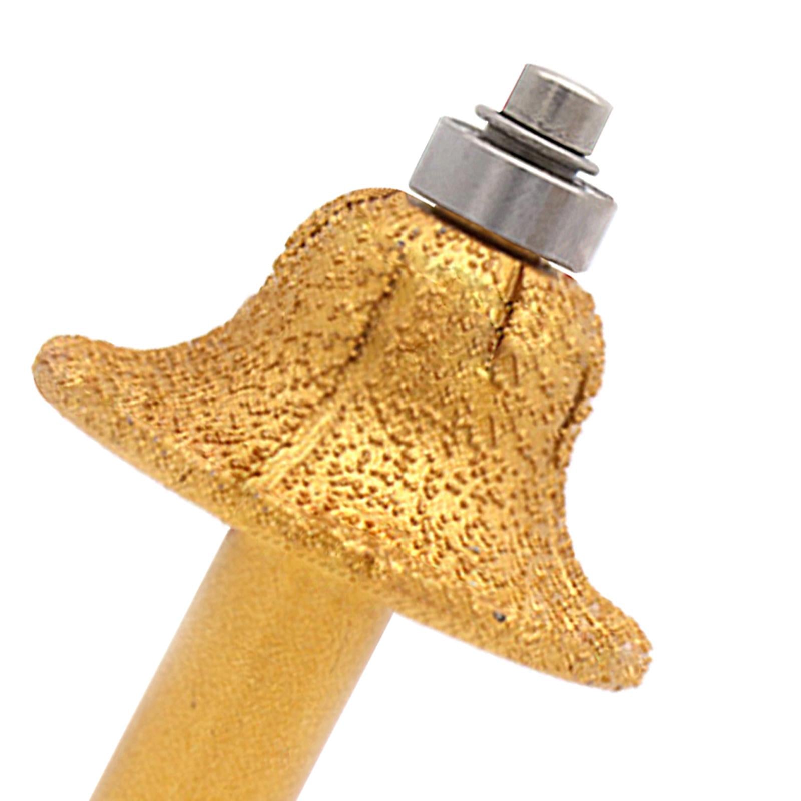 Diamond Rounding Cutter Router Bits Stone Trimming Milling Cutter 15