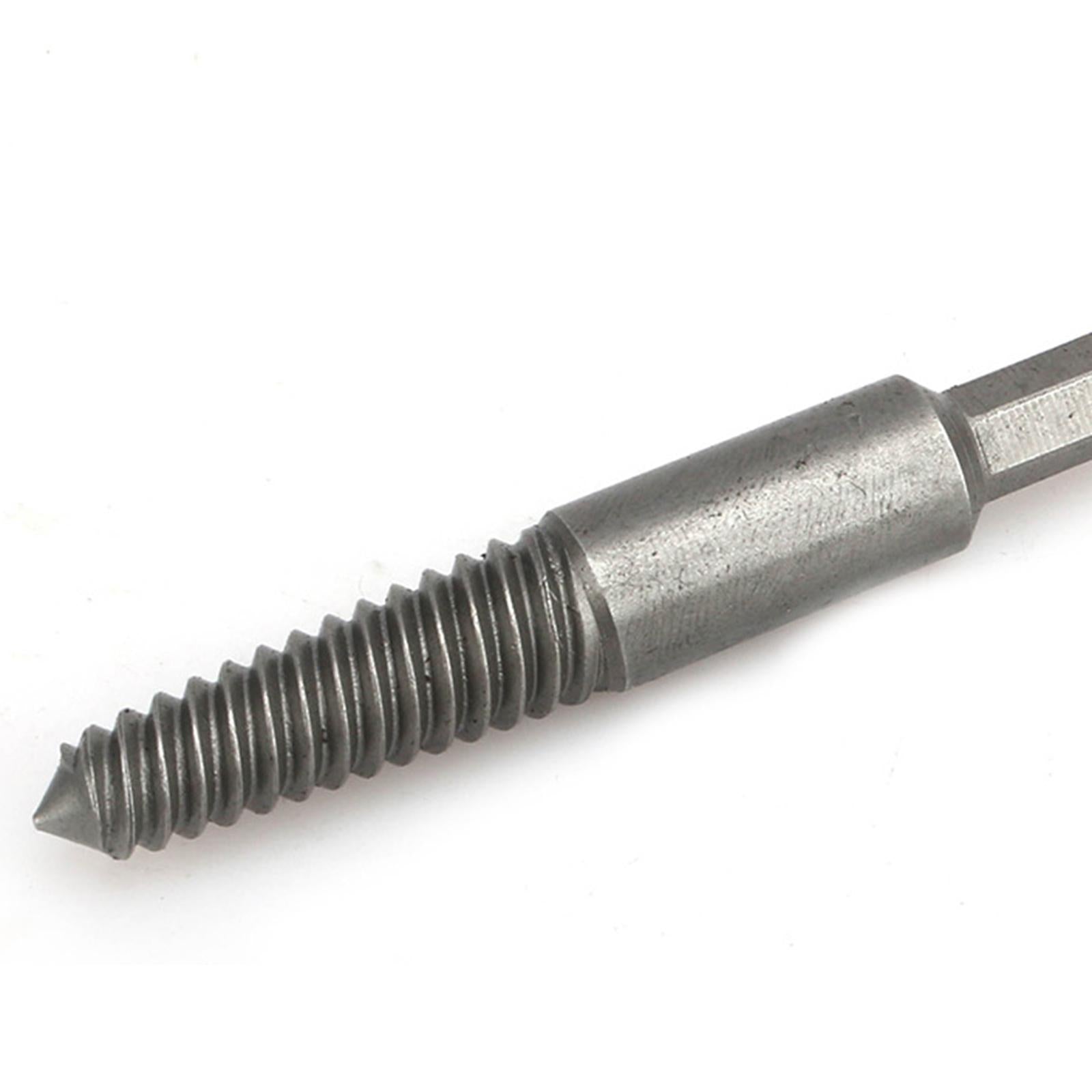Damaged Screw Extractor Set 5x 6.35mm Shank for 5-18mm Screws Water Pipe