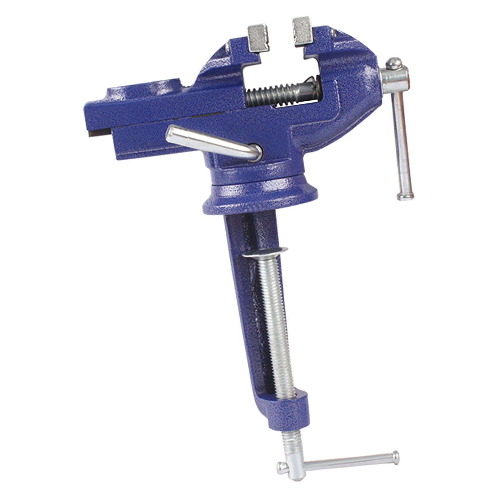 Clamp-On Tabletop Vise Table Vise Clamp Vice for Craft Hobby Model V60