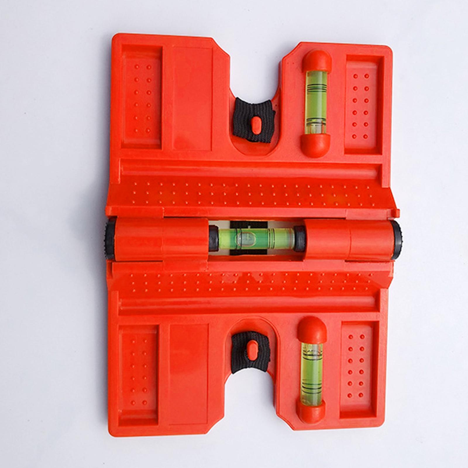 Magnetic Post Level Red Adjustable Folding Vertical Acrylic for Fence Corner