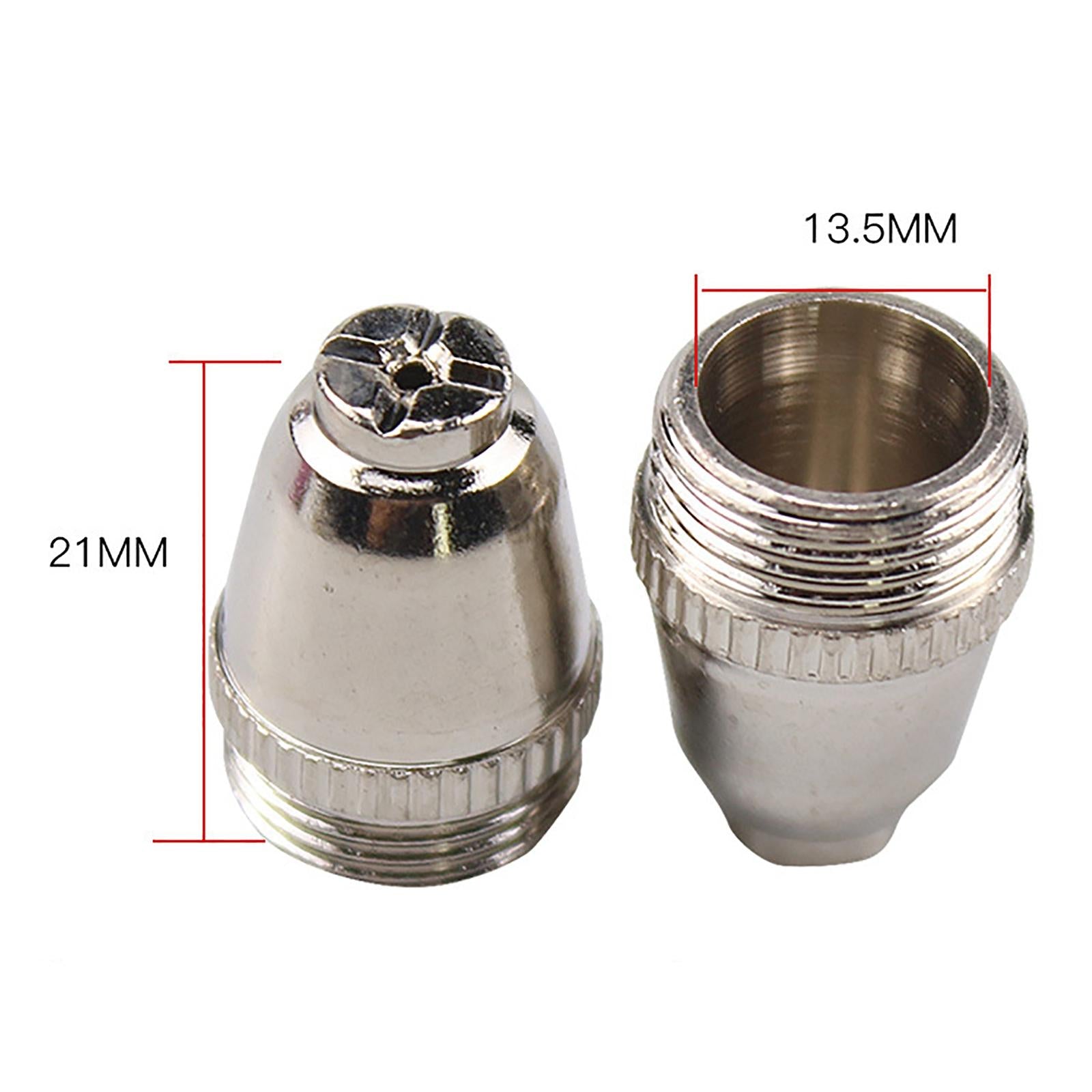 Plasma Electrode Nozzle Tip Copper for Ag60 Wsd60 Cutter Torch Replacement 100PCS