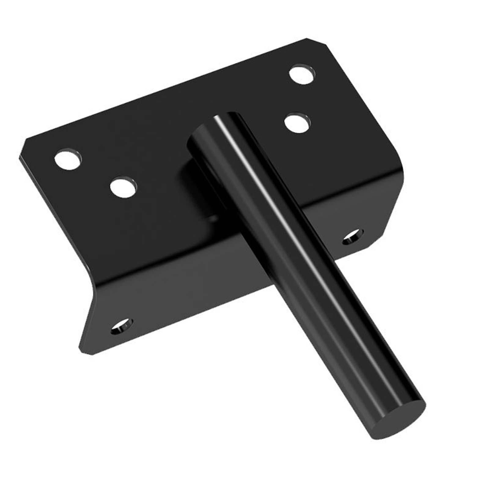 Heavy Duty Fence Gate Hinge Carbon Steel Black for Cabinet Fences Shed