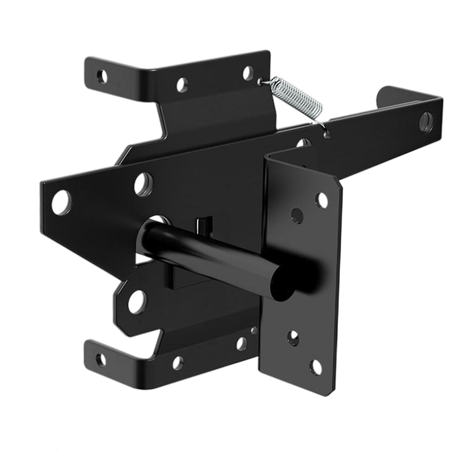 Heavy Duty Fence Gate Hinge Carbon Steel Black for Cabinet Fences Shed