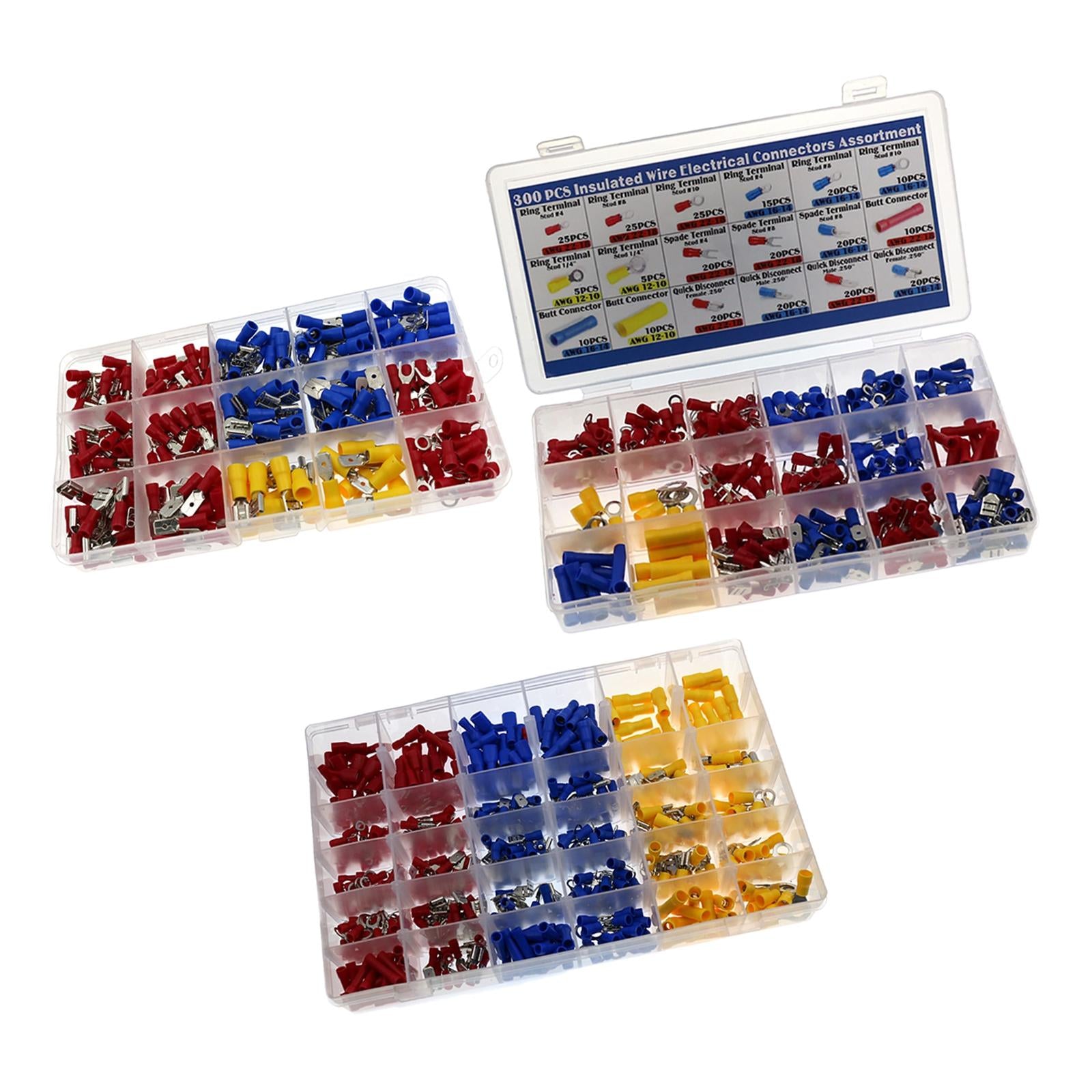 Insulated Wire Connectors Electrical Terminals for Industrial Electrical 280PCS