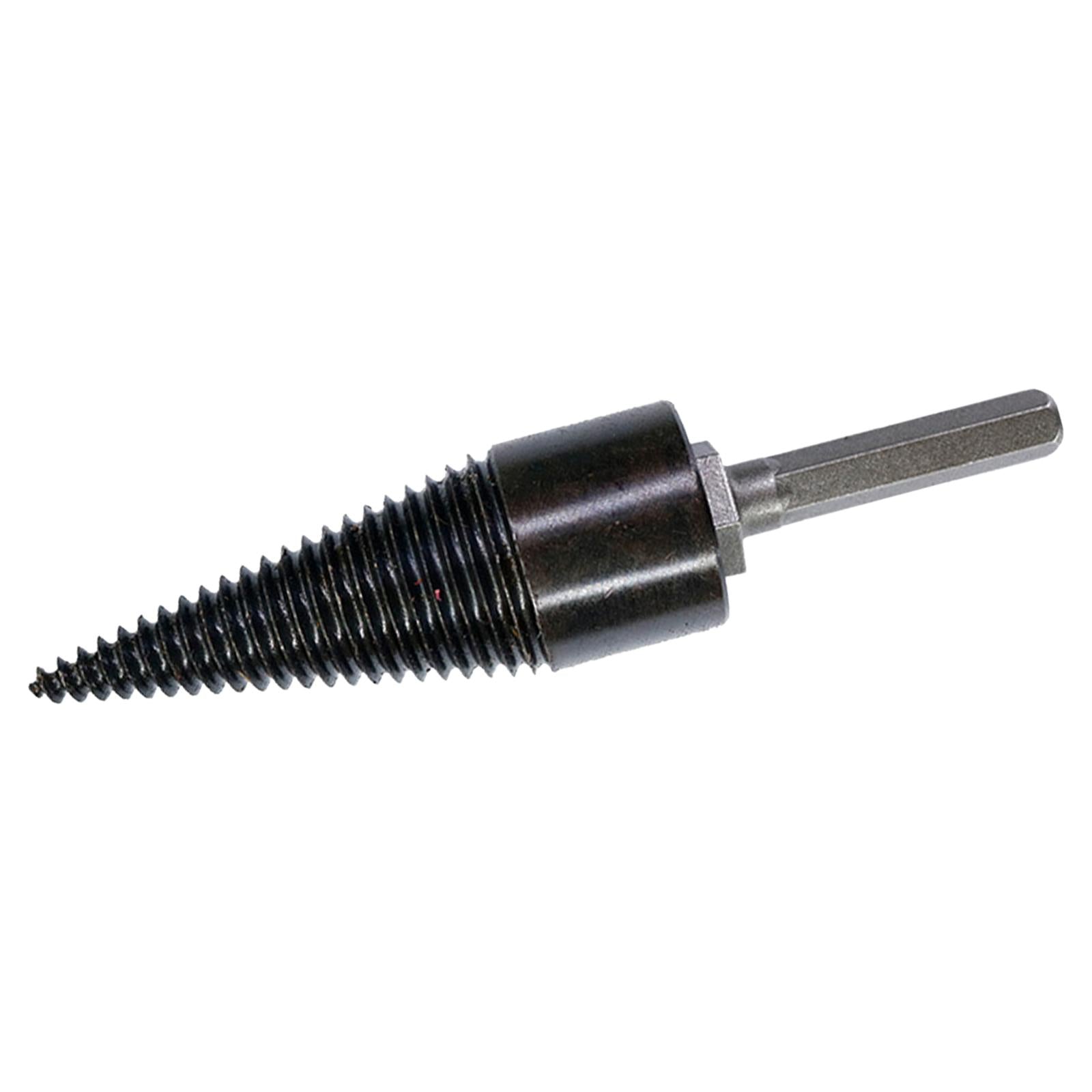 Firewood Drill Bit Timber Breaking Chopper Bits Reamer Woodworking Tools 32mm Hex Shaft