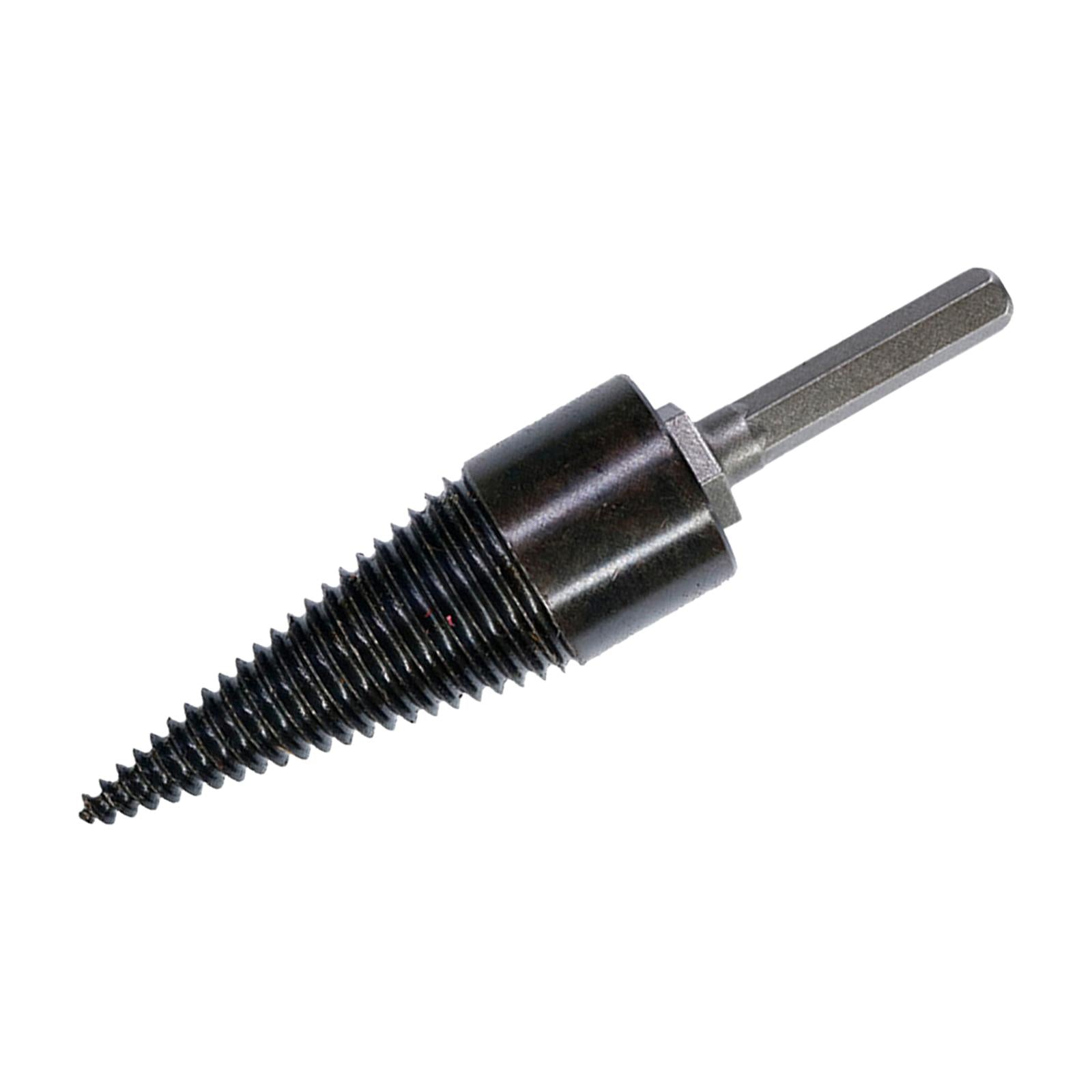 Firewood Drill Bit Timber Breaking Chopper Bits Reamer Woodworking Tools 32mm Hex Shaft