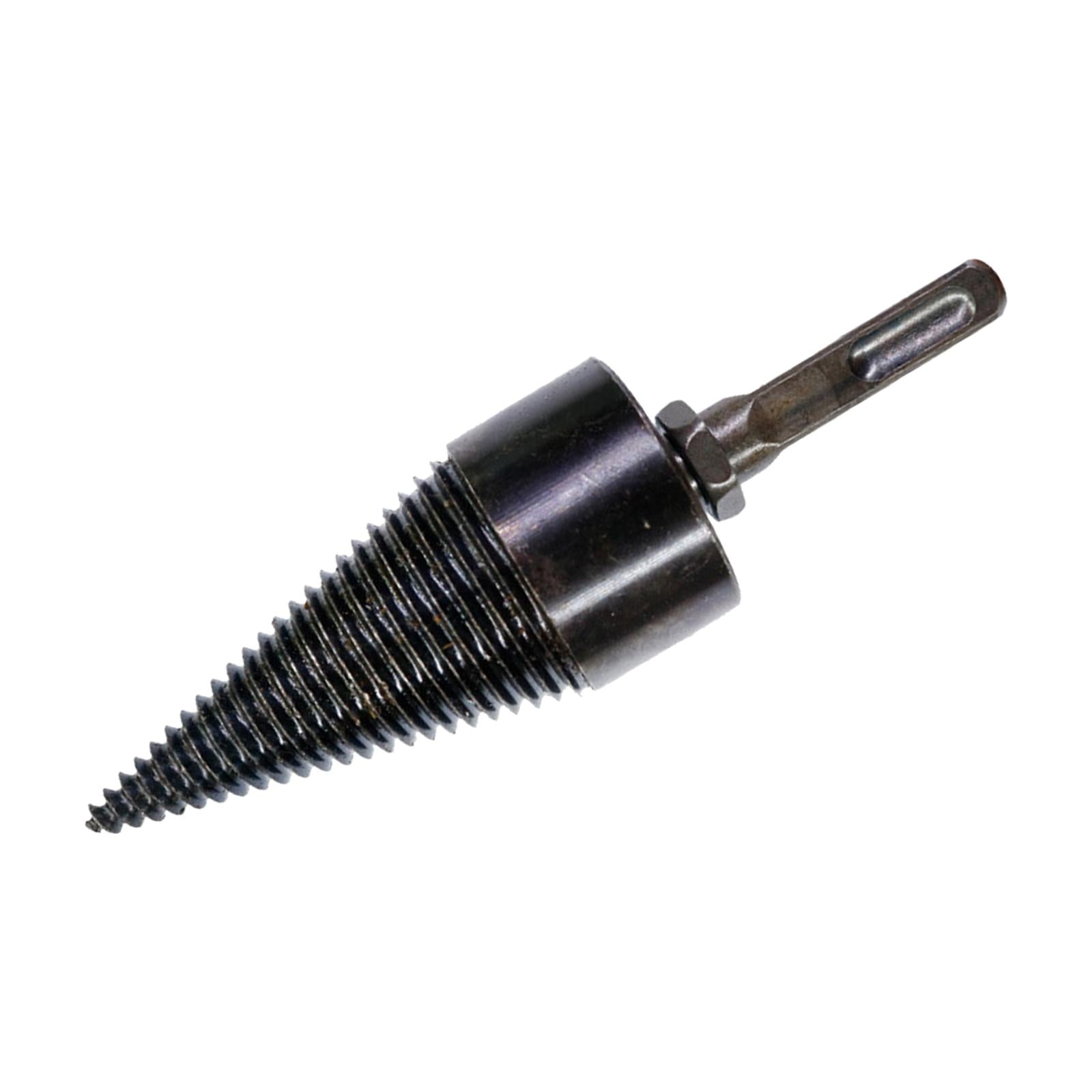 Firewood Drill Bit Timber Breaking Chopper Bits Reamer Woodworking Tools 42mm Square Shaft