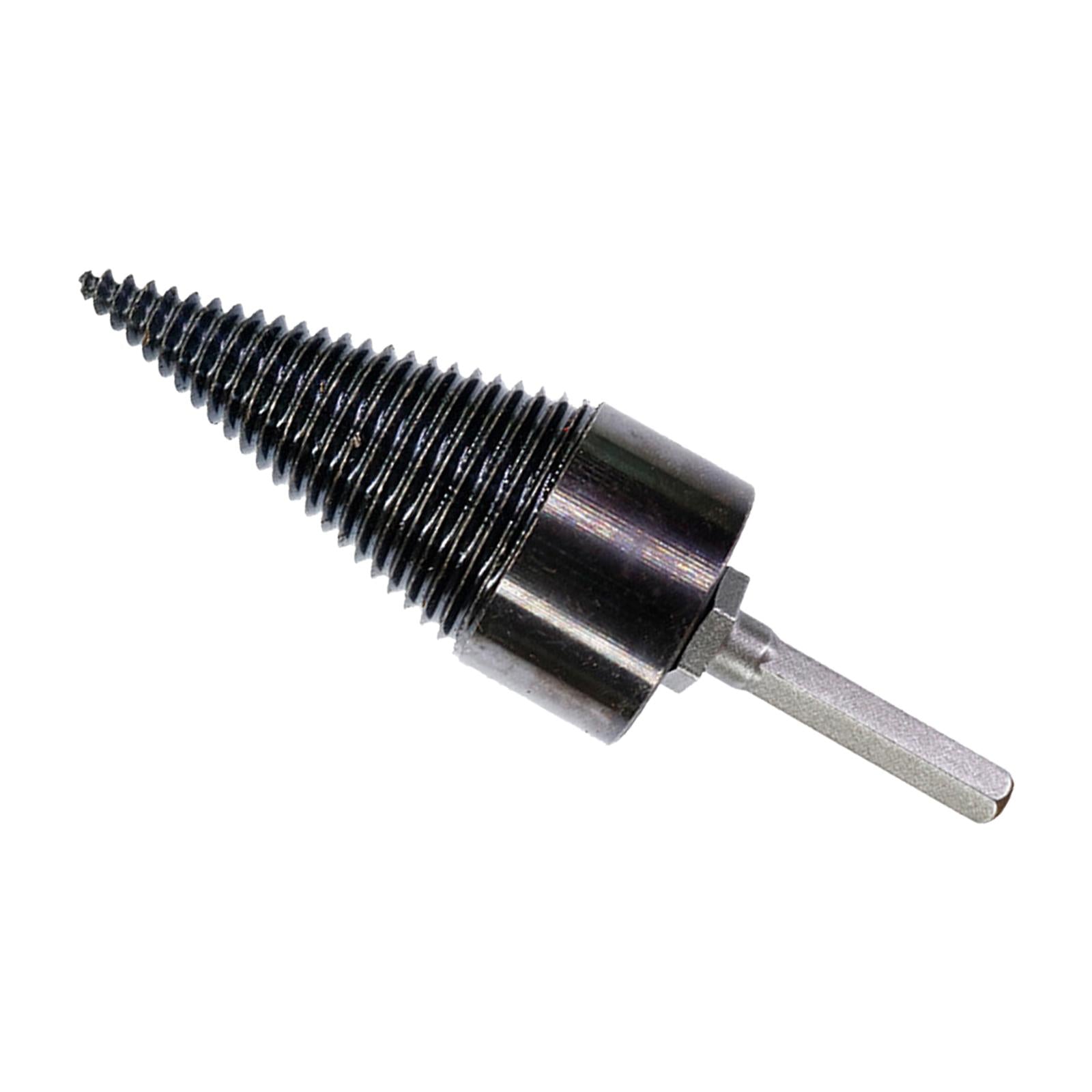 Firewood Drill Bit Timber Breaking Chopper Bits Reamer Woodworking Tools 42mm Hex Shaft