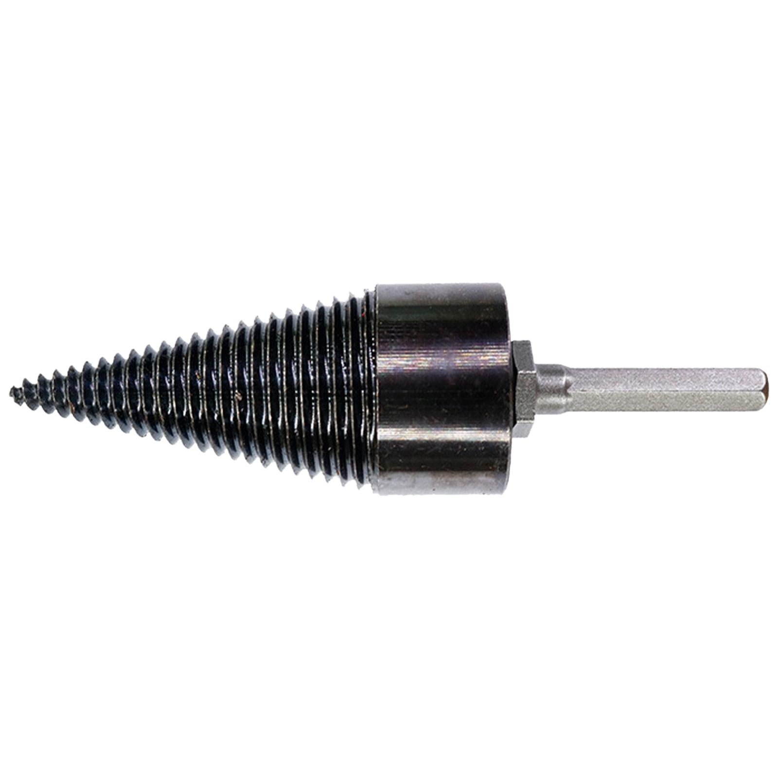 Firewood Drill Bit Timber Breaking Chopper Bits Reamer Woodworking Tools 42mm Hex Shaft