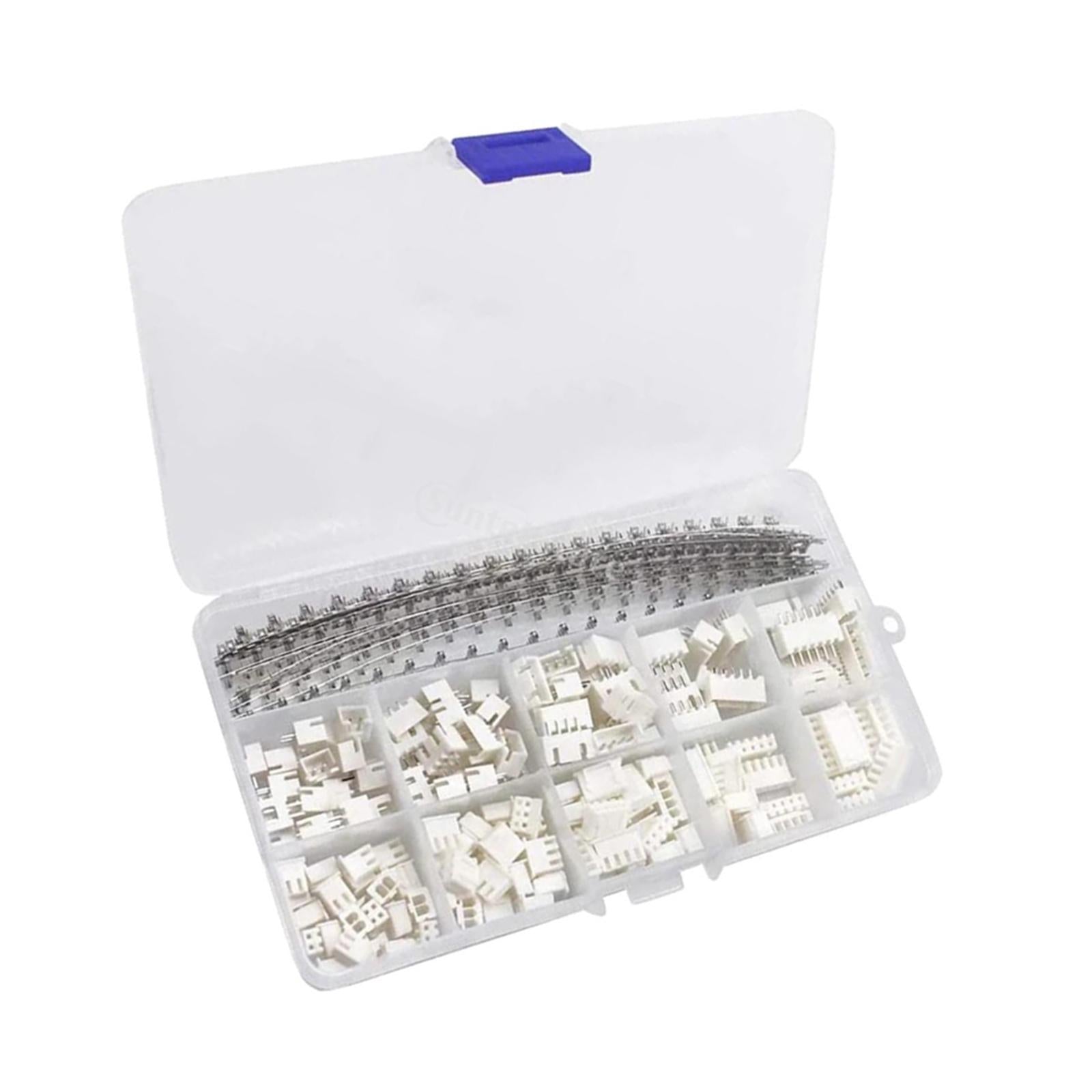 460 Pieces Jst Connector Kit Assortment for Motorcycle, Bike, Car, Boats XH2.54