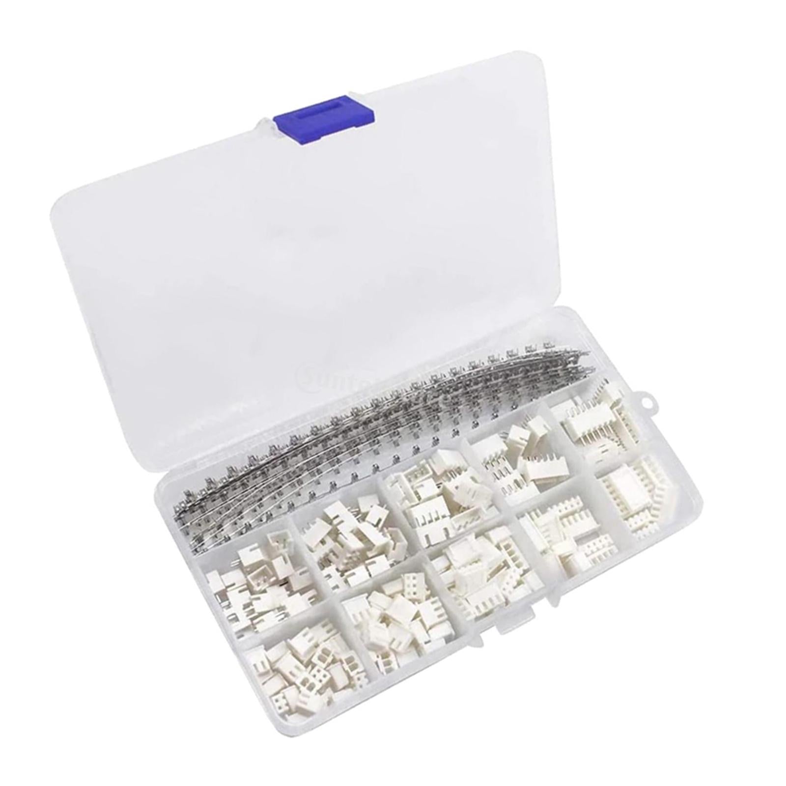 460 Pieces Jst Connector Kit Assortment for Motorcycle, Bike, Car, Boats XH2.54