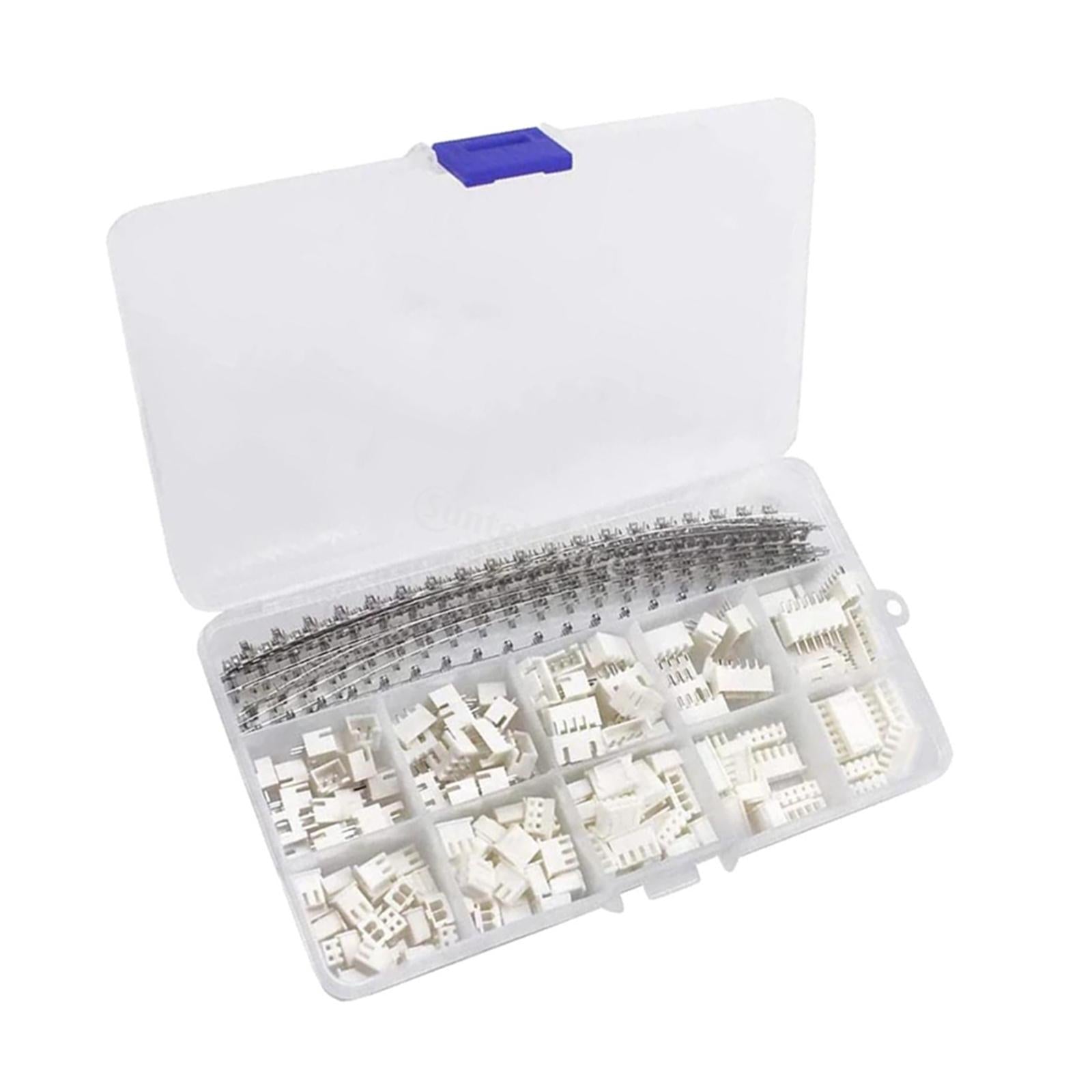 460 Pieces Jst Connector Kit Assortment for Motorcycle, Bike, Car, Boats XH2.54
