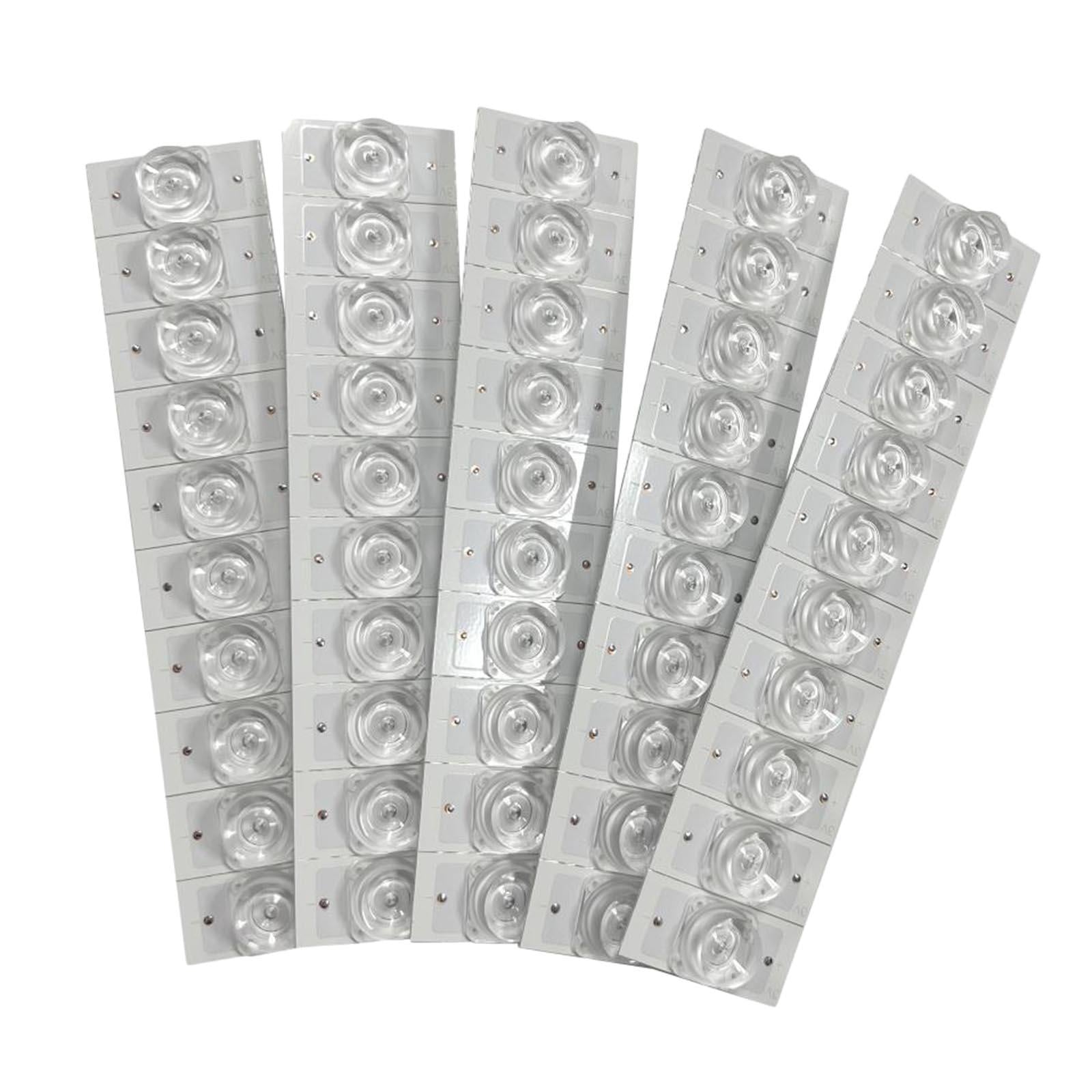 SMD Lamp Beads LED Backlight Strip Parts Emitting for Video Indoor Lighting 50pcs