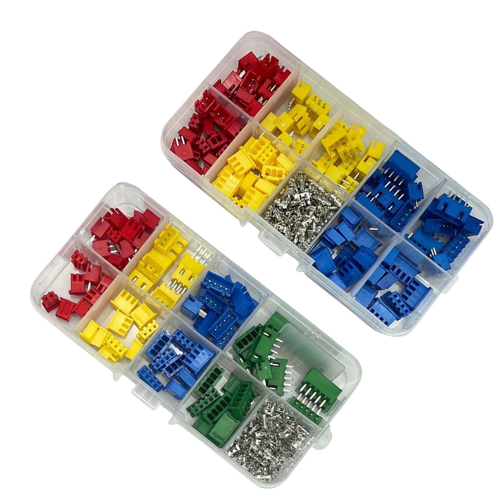 XH2.54 Wire Connectors Housing Terminal Assortment Kit 230PCS
