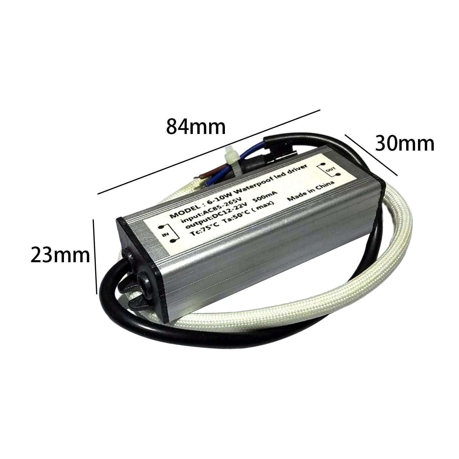 DC12-22V Waterproof LED Driver for Floor Lights LED Light Panels Spotlights