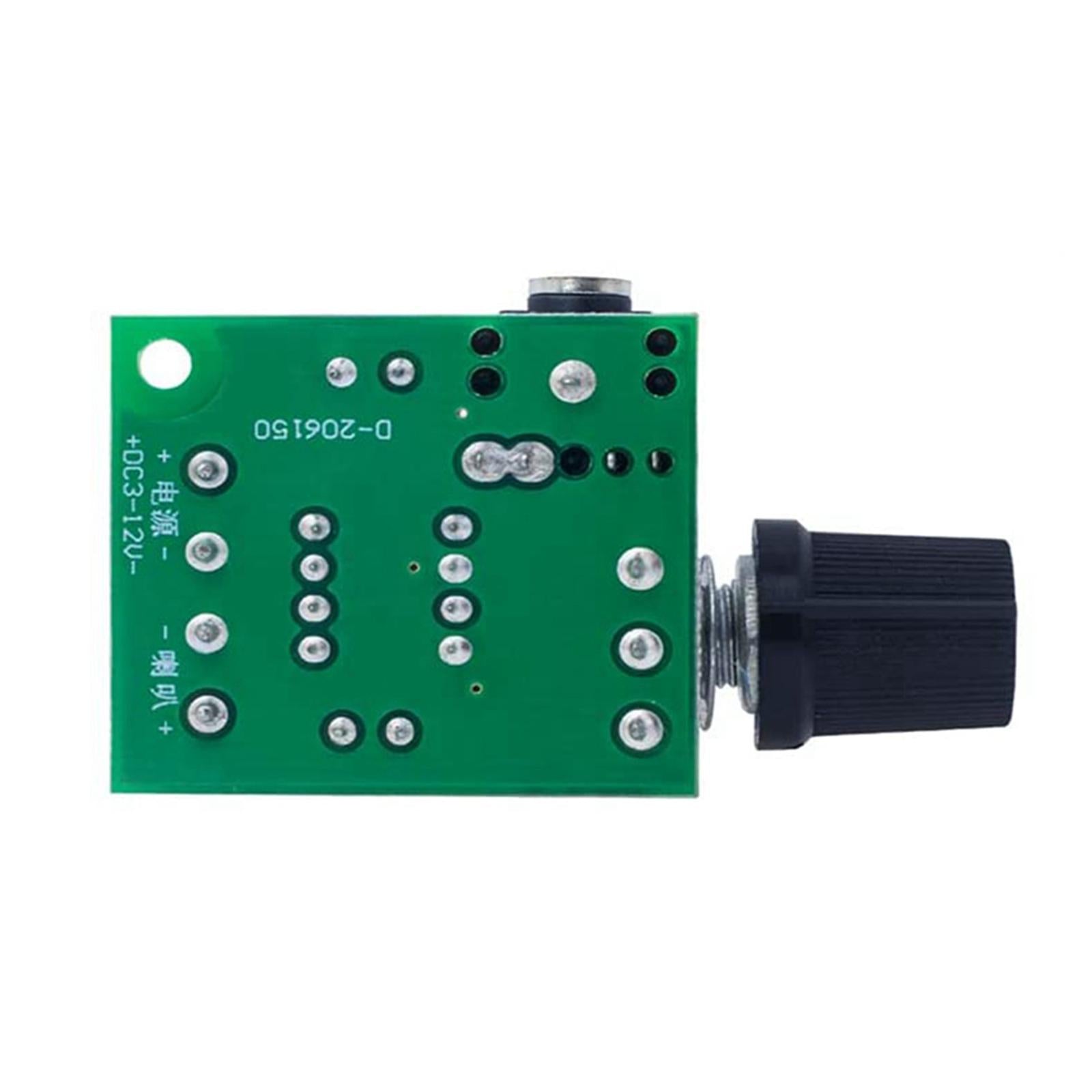 2Pcs LM386 Amplifier Board Volume Control for Speaker Sound System DIY