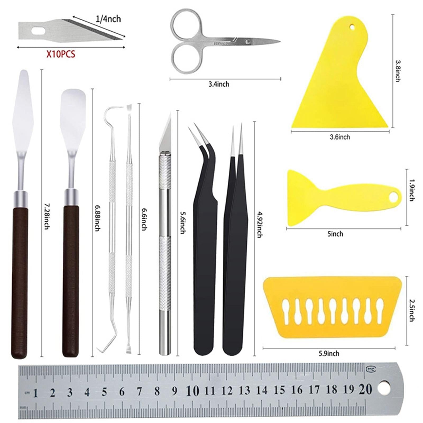 23Pcs Handmade Tools DIY Kit Silhouettes Precision Cutting Cameos Hobbies