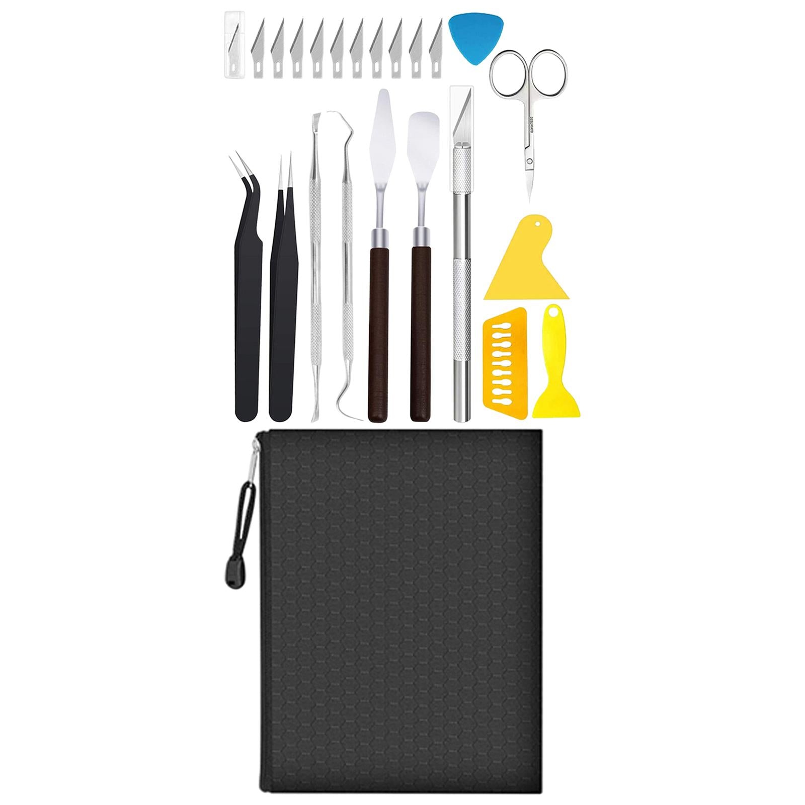 23Pcs Handmade Tools DIY Kit Silhouettes Precision Cutting Cameos Hobbies