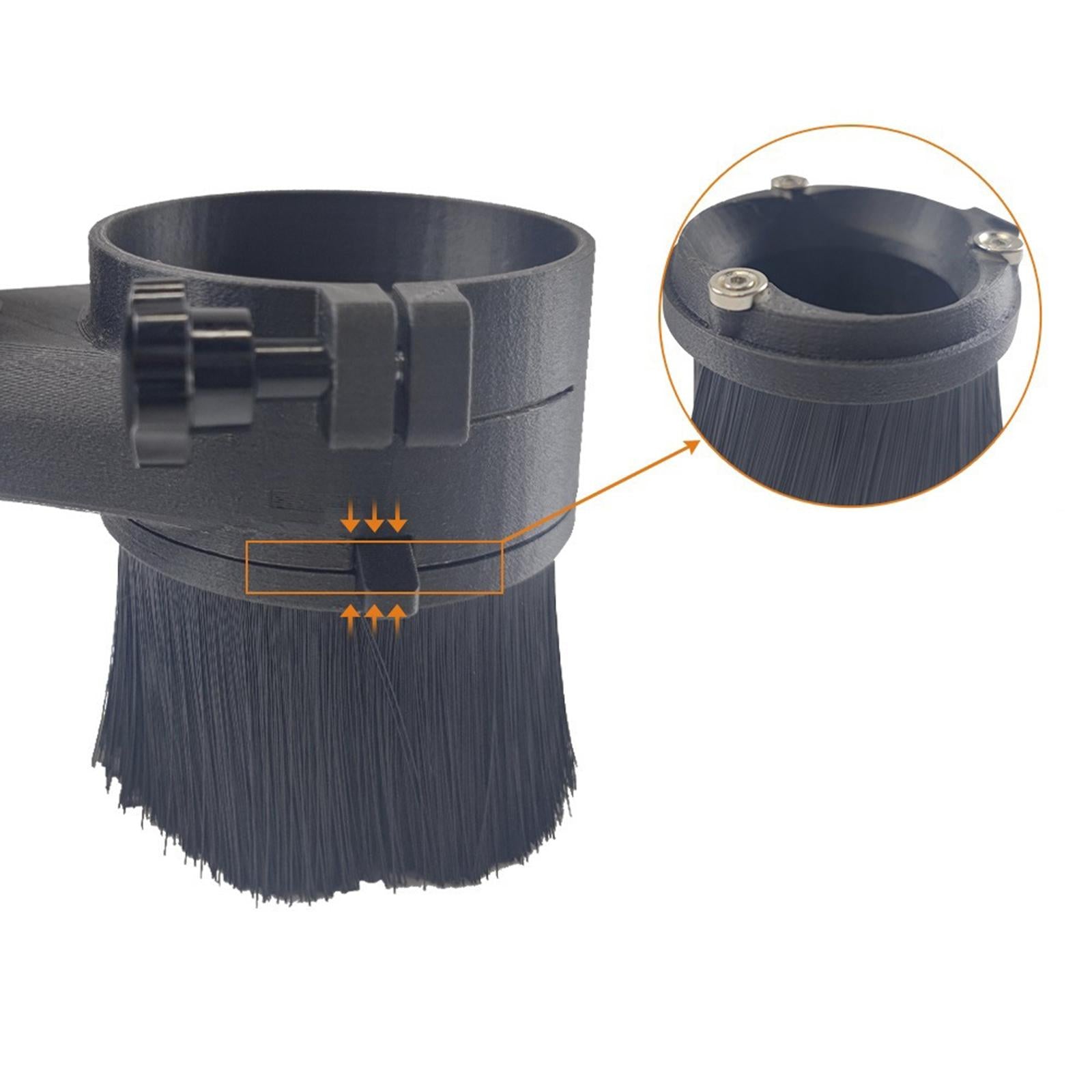 CNC Engraving Machine Spindle Dust Shoe Cover for Door Engraving Machine 52mm