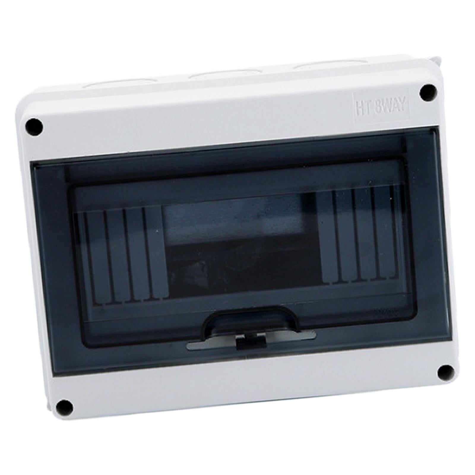 IP66 Waterproof Electrical Distribution Enclosure Outdoor Panel Box 8 Way