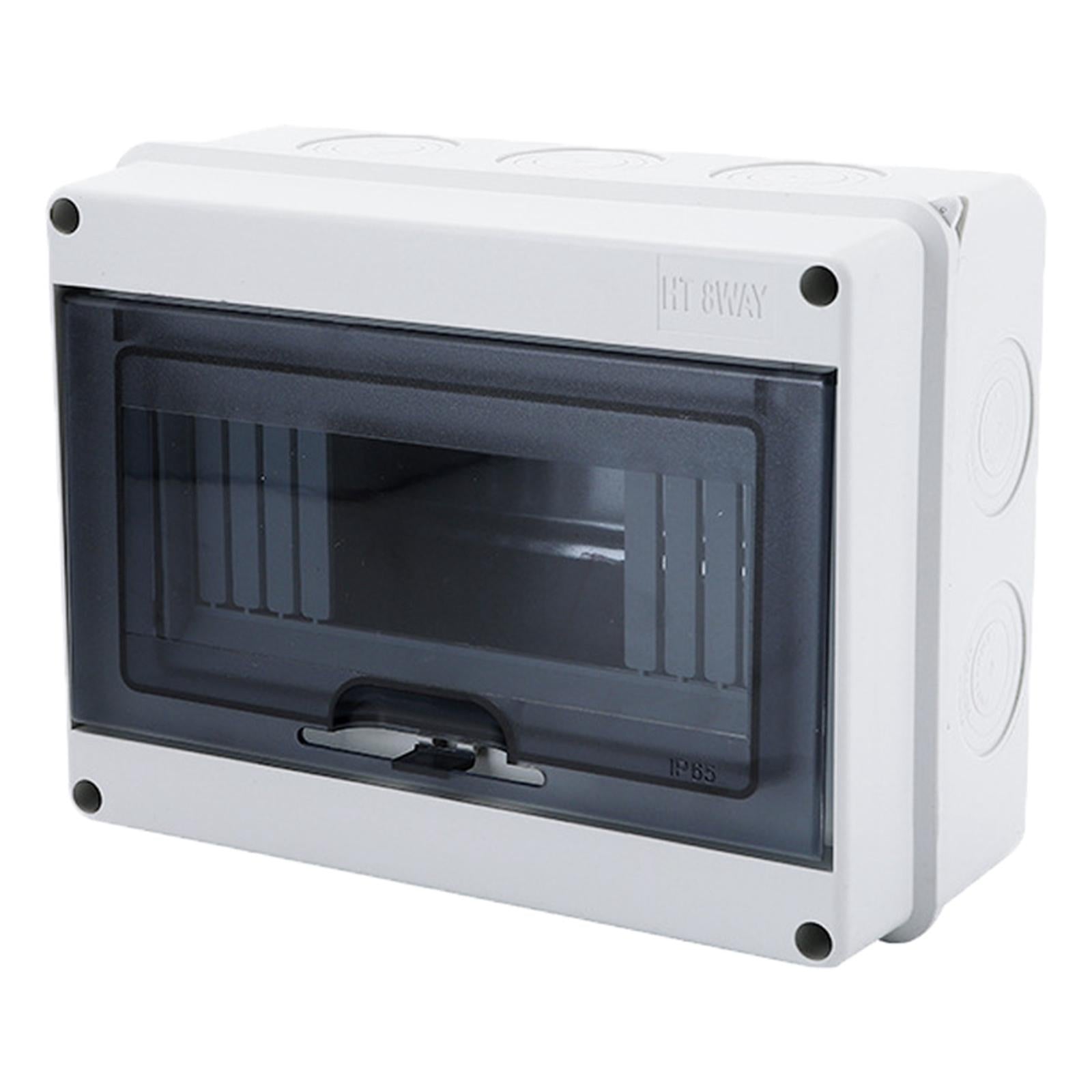 IP66 Waterproof Electrical Distribution Enclosure Outdoor Panel Box 8 Way