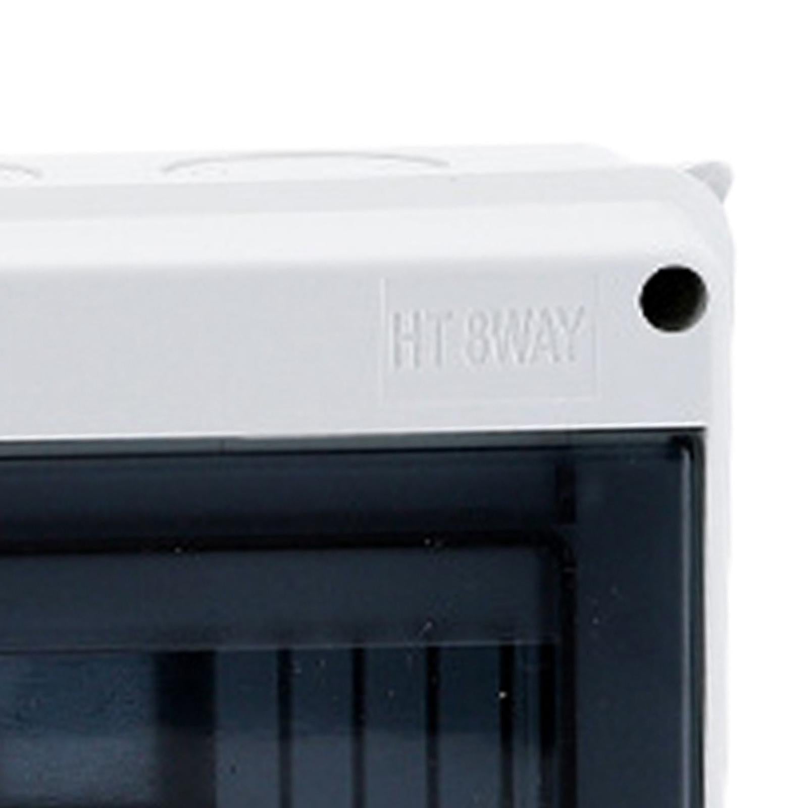 IP66 Waterproof Electrical Distribution Enclosure Outdoor Panel Box 8 Way