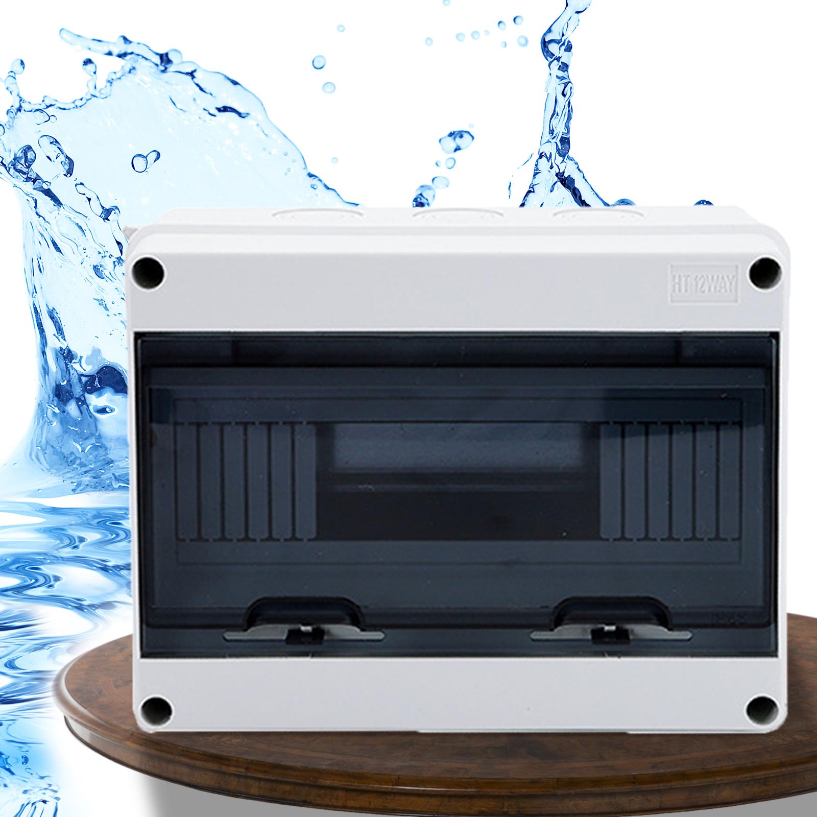 IP66 Waterproof Electrical Distribution Enclosure Outdoor Panel Box 12 Way