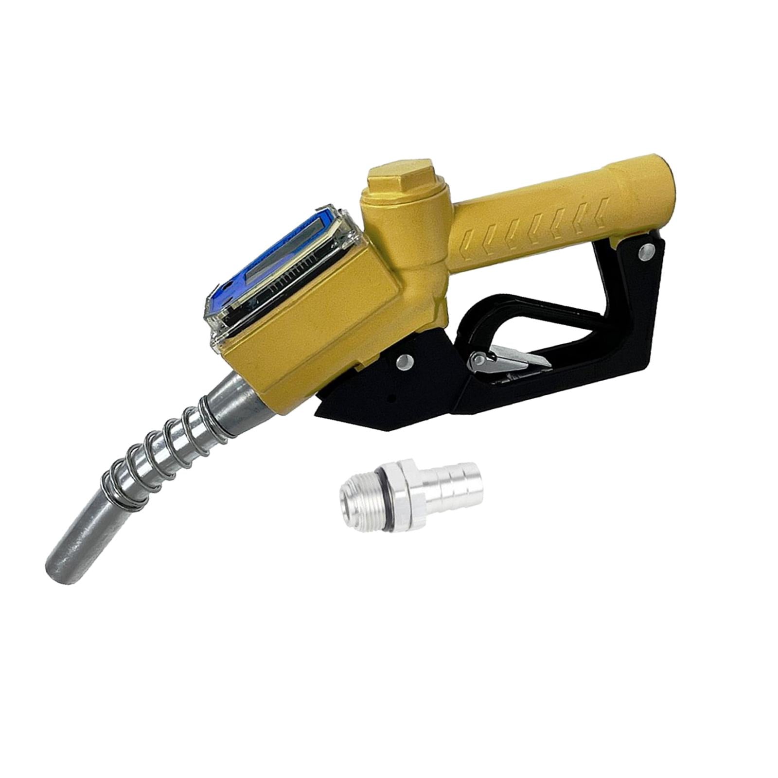 1 inch Manual Fueling Nozzle with Metering for Biodiesel Petrol Yellow