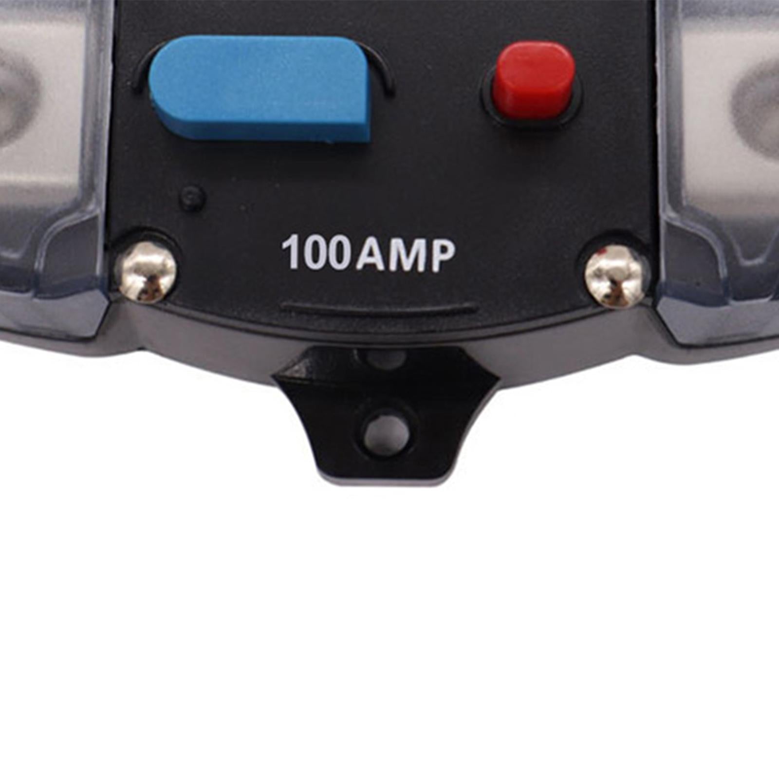 Circuit Breaker Inline Fuse Block Holders Inverter for Truck Automotive 100A
