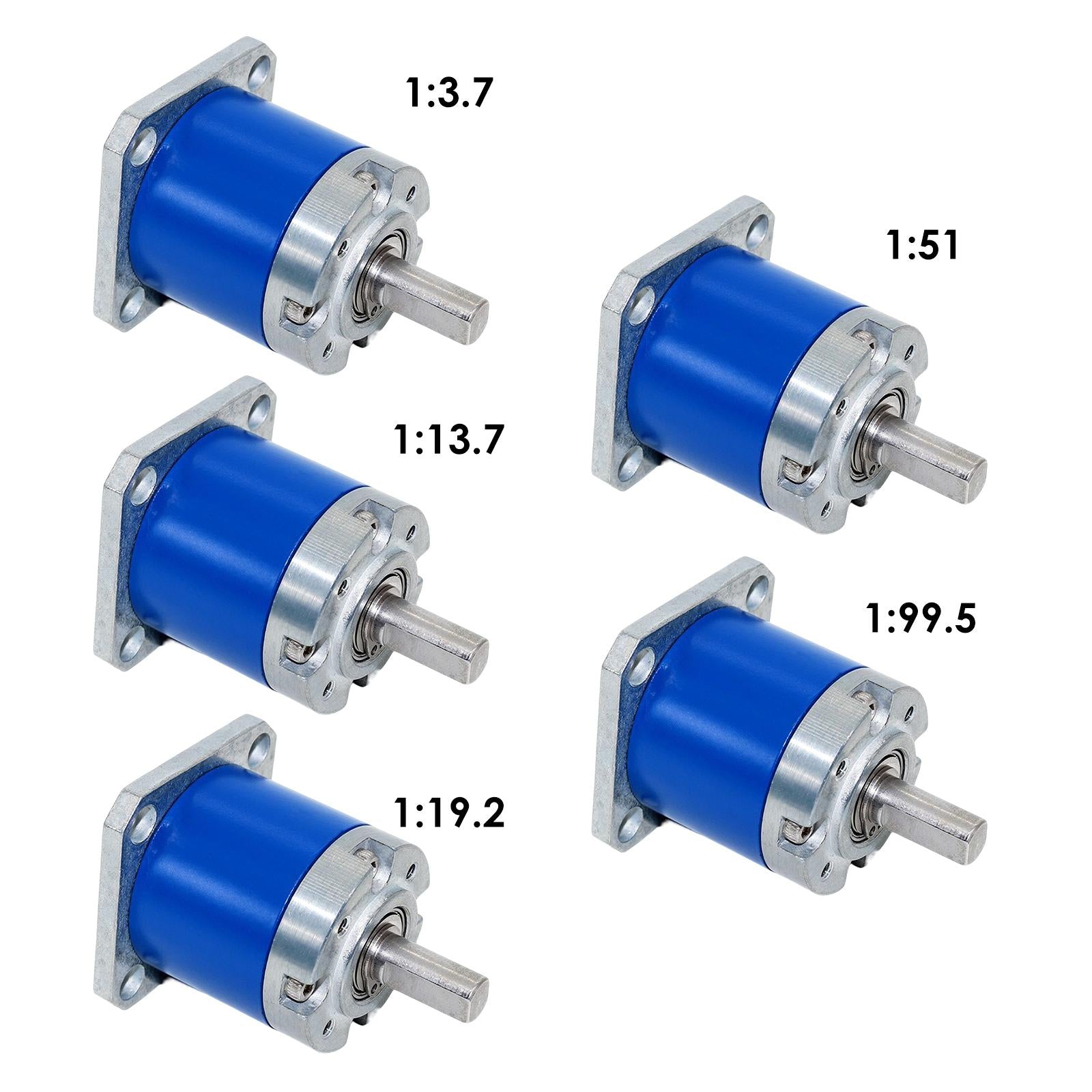 Precision Planetary Gear Case Planetary Motor Reducer High Torque 1:3.7