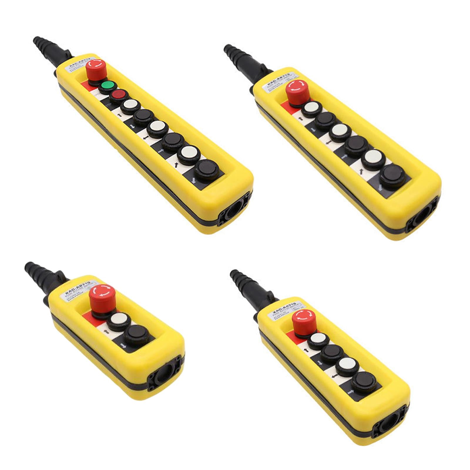 Rainproof Hoist Crane Push Momentary IP65 Waterproof for Hoist Crane Control XAC A4713