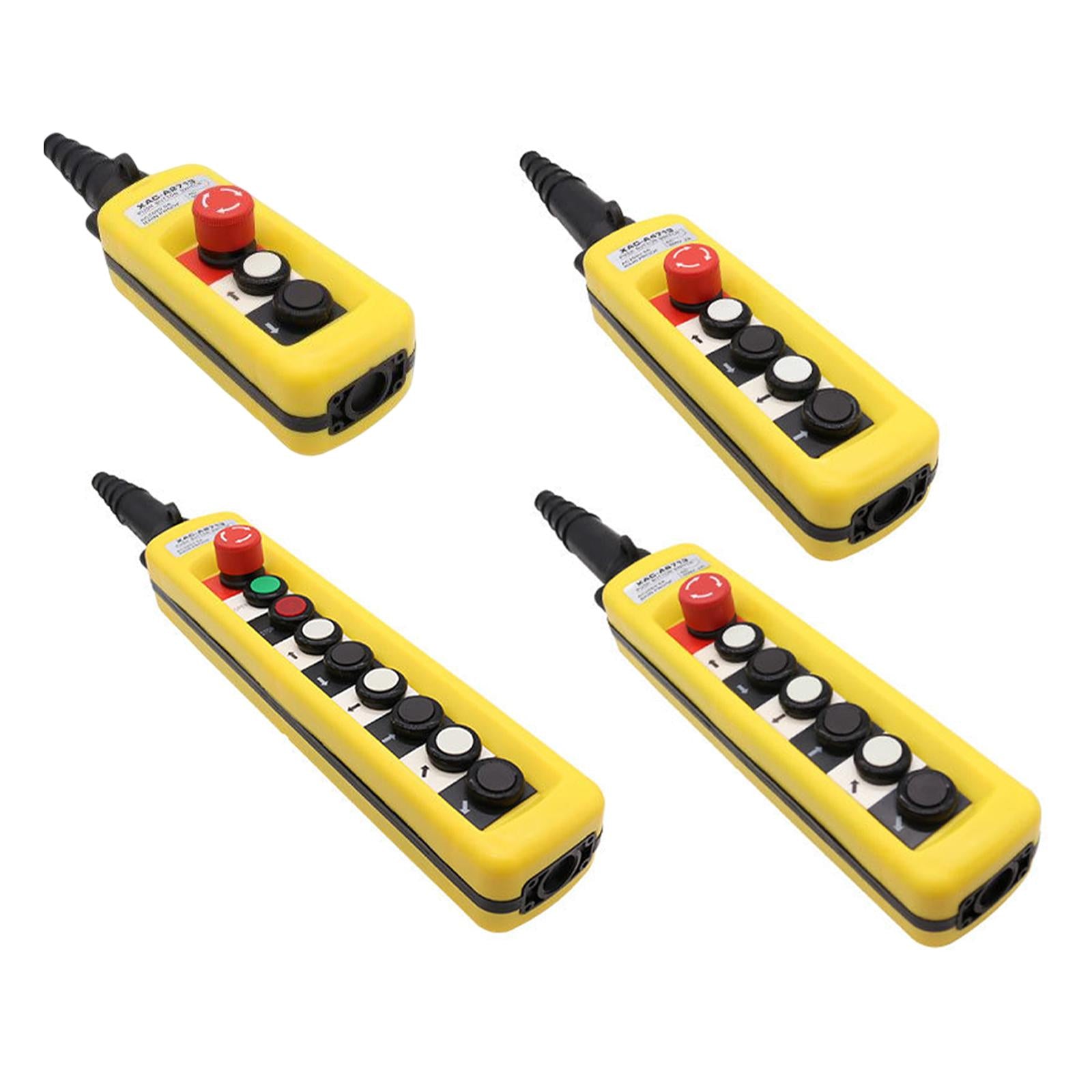 Rainproof Hoist Crane Push Momentary IP65 Waterproof for Hoist Crane Control XAC A4713