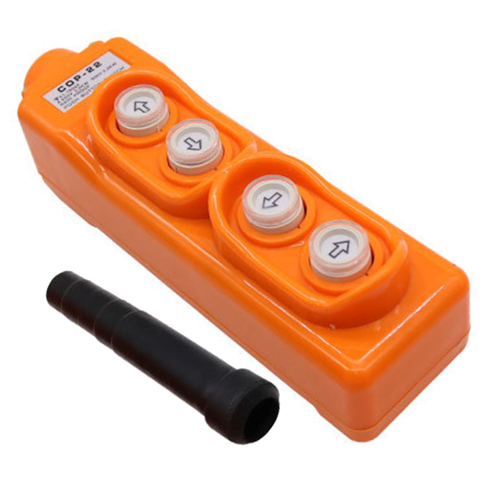 Crane Push Button Switch Equipped with Rubber Cable Sheath COP22 4 Buttons