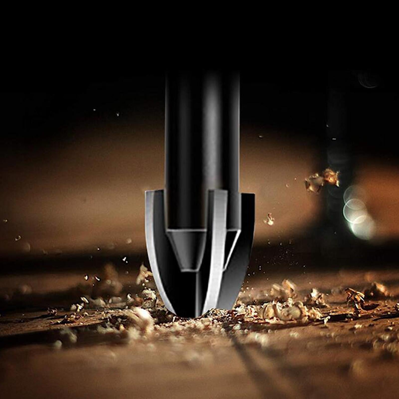 Alloy Cross Tile Drill Bit Hex Shank Woodworking Tool for Cement 5Pcs A