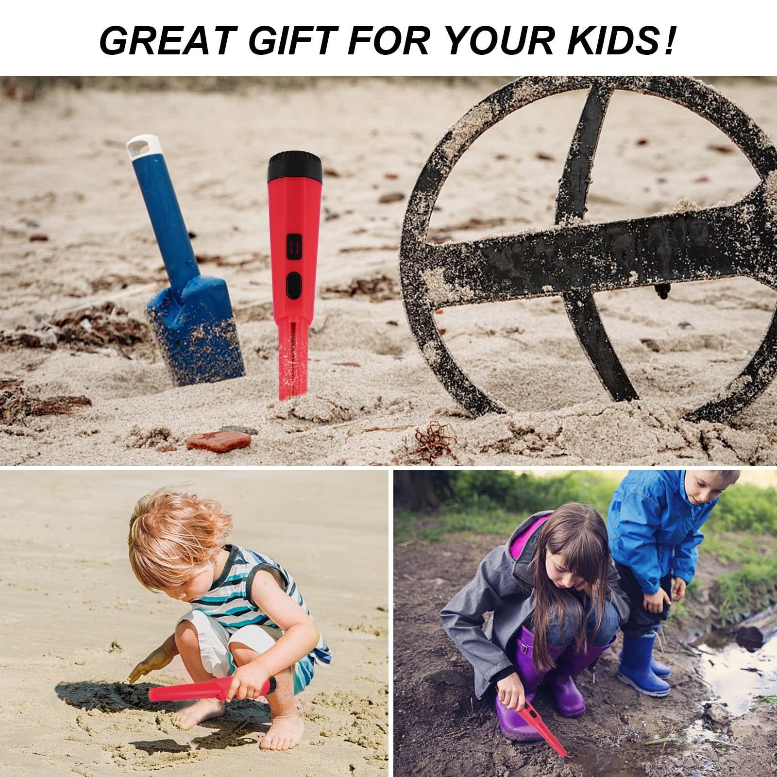 Pinpointing Metal Detector Waterproof ProPointer & Holster Red