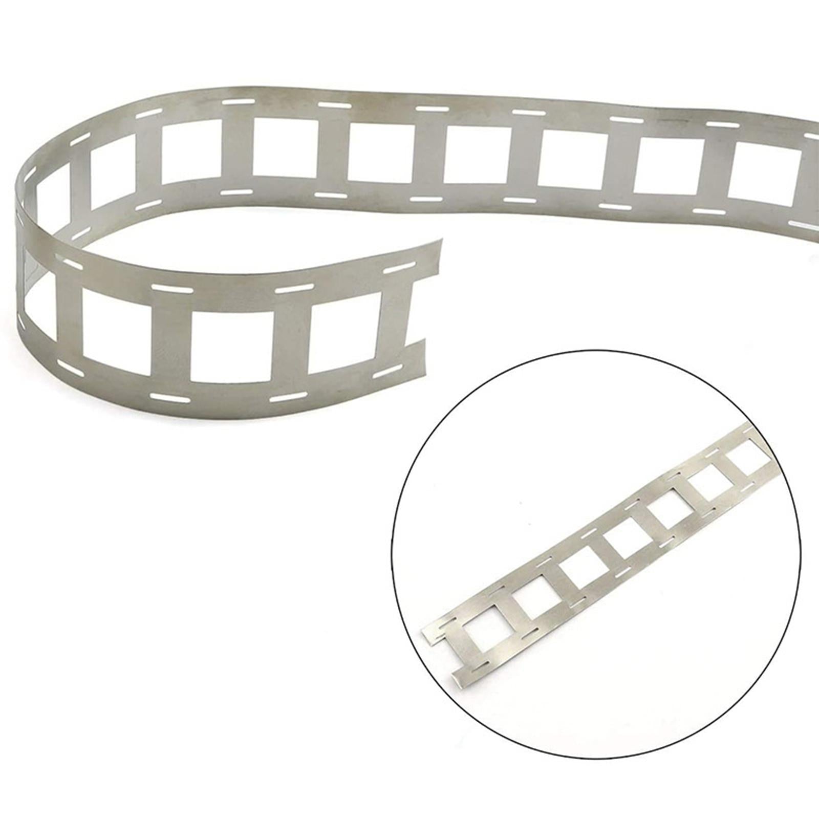 Nickel Plated Steel Strap Strip 0.15x20.2x27mm for 18650 Battery Spot Welder