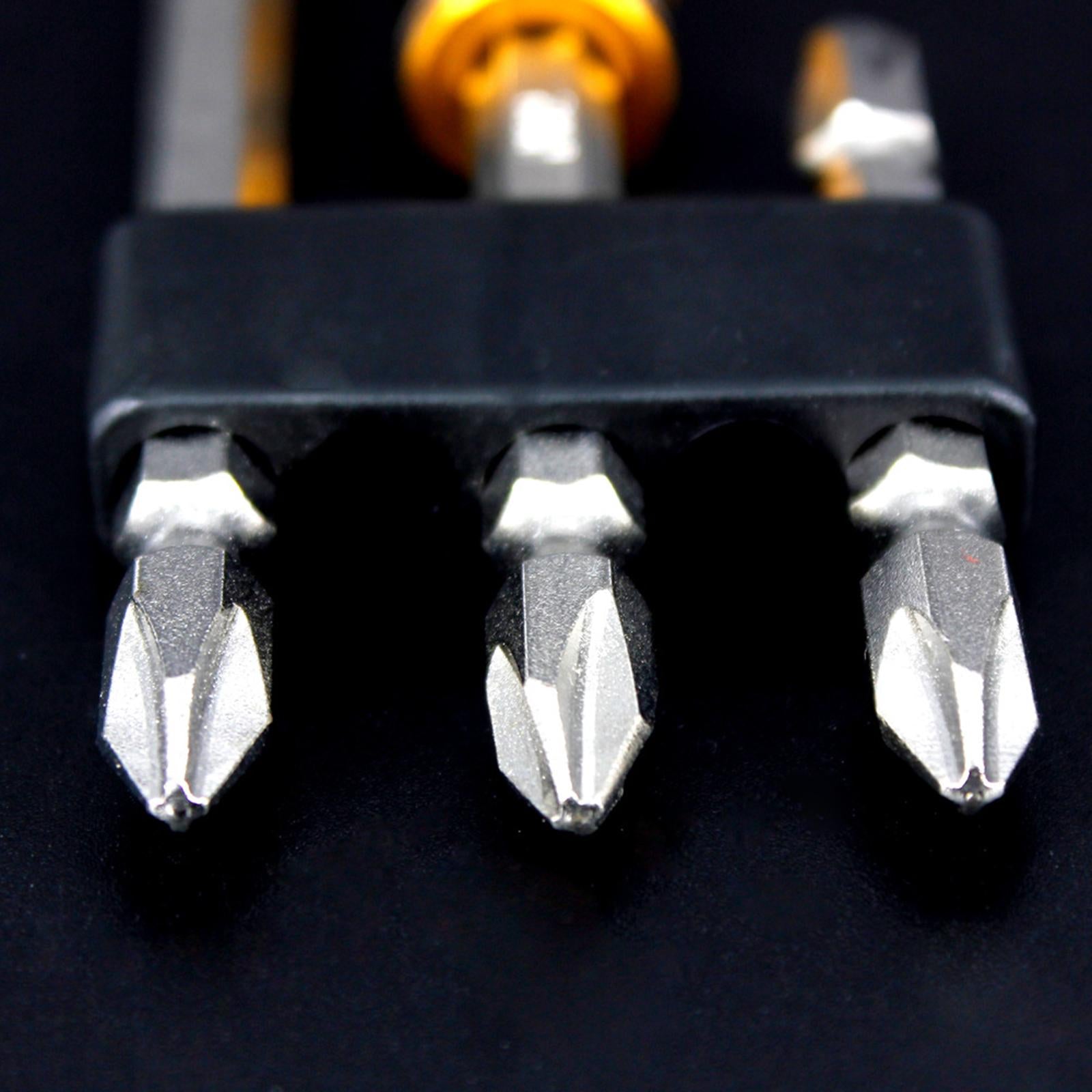 Electric Screwdriver Bits Hand Tools Anti Slip Screw Extractor 4Pcs