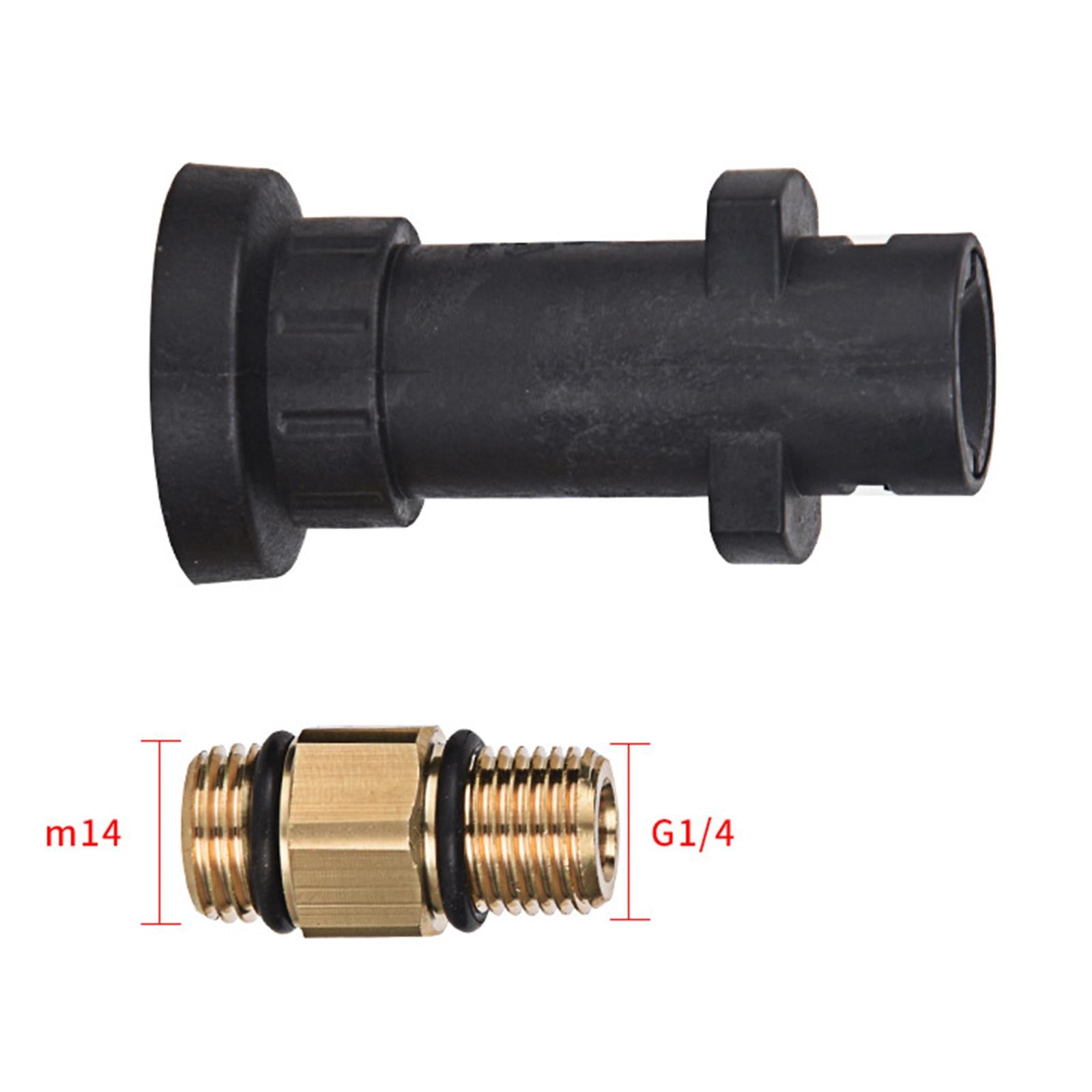 High Pressure Washer Adapter Water Gun High Pressure Coupling Hose Converter