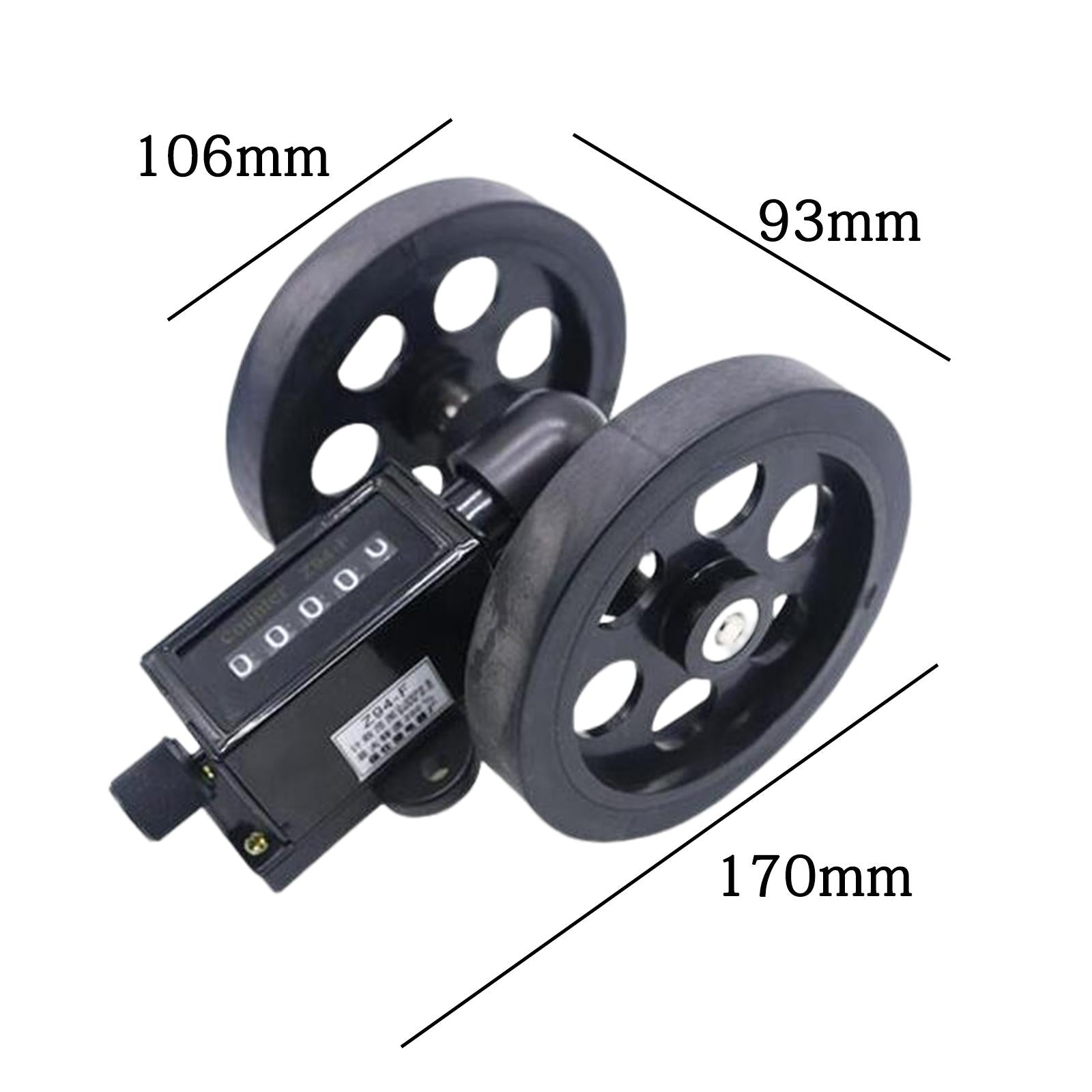 Meter Counter Mechanical Yard Counter Length Counter Rolling Wheel Decoder