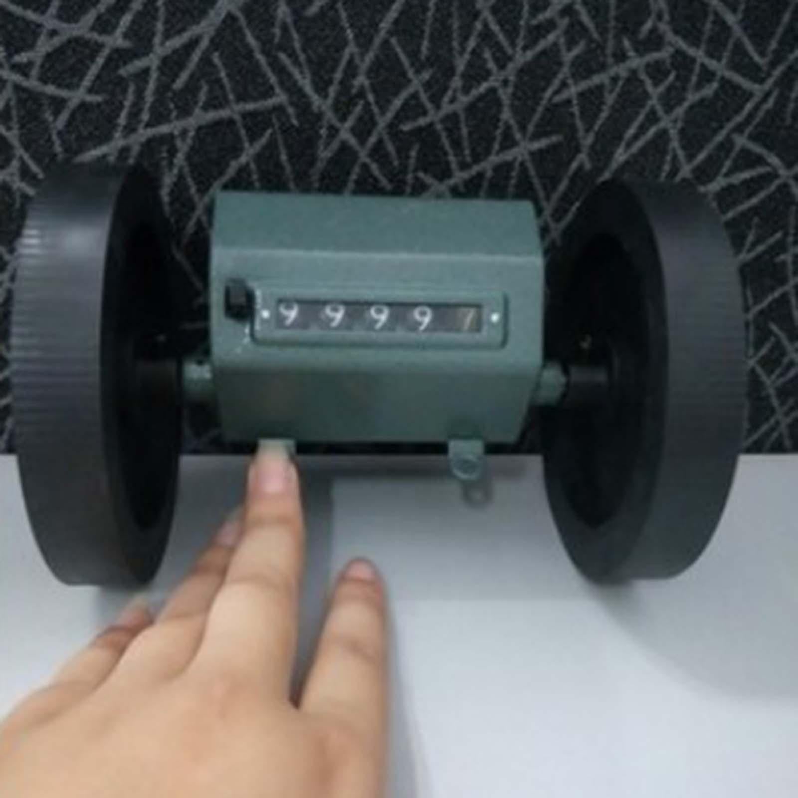 Meter Counter Textile Machinery 5 Digit Rolling Wheel Mechanical for Textile