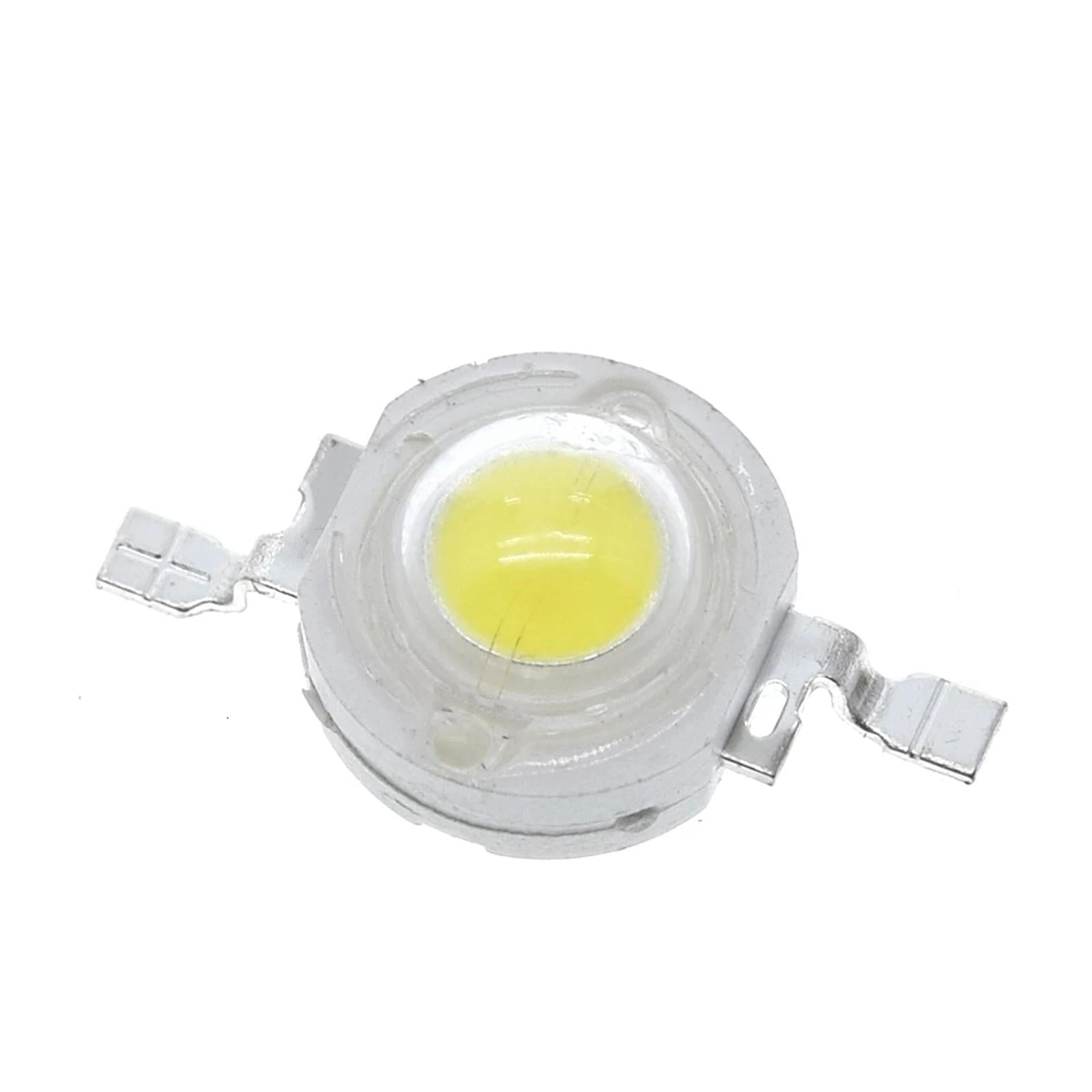 High Power LED Bead Chip High Brightness for Floodlight 50x 1W Warm White