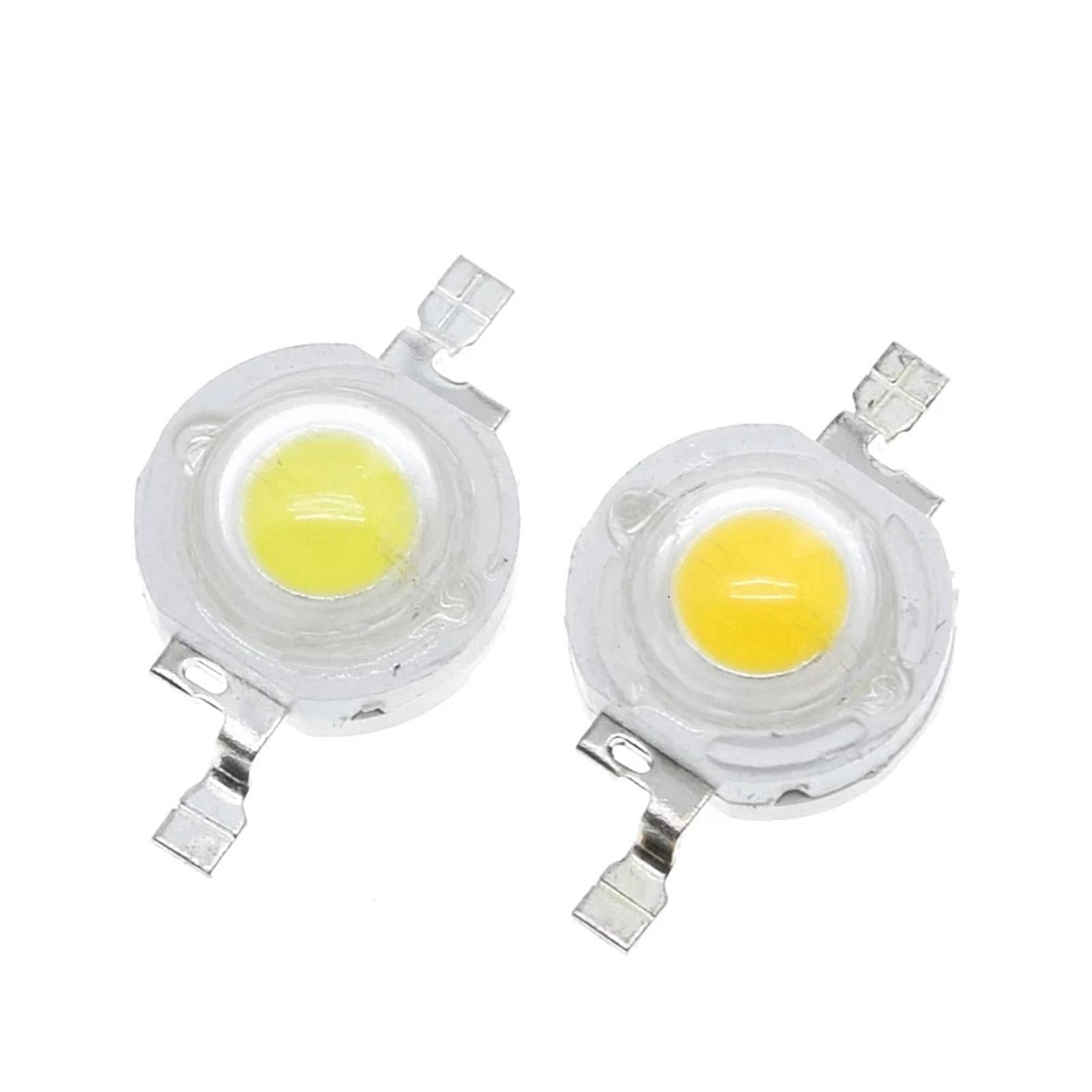 High Power LED Bead Chip High Brightness for Floodlight 100x 3W Warm White