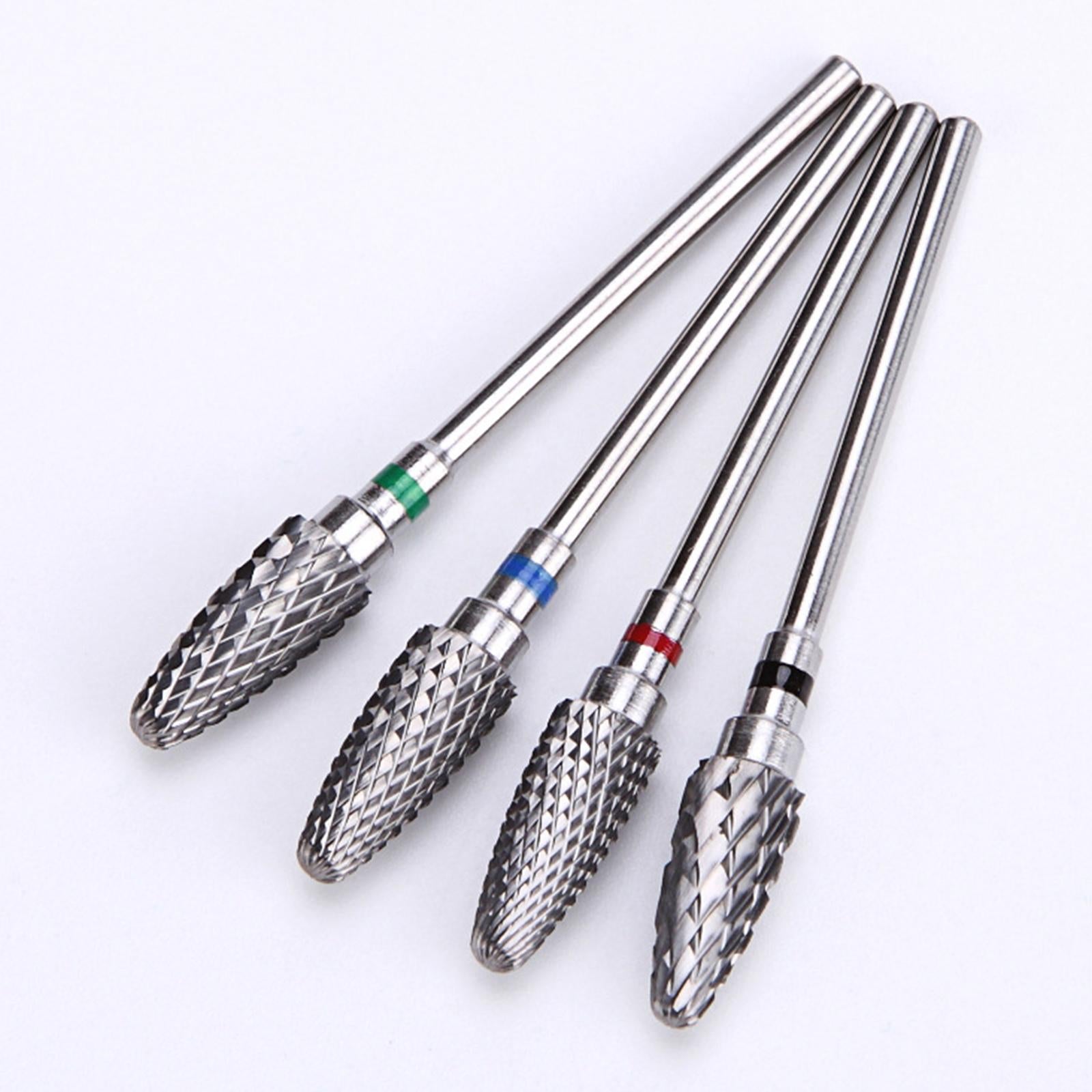 Nail Art Manicure Drill Bits Manicure Grinding Head Wide Application Green