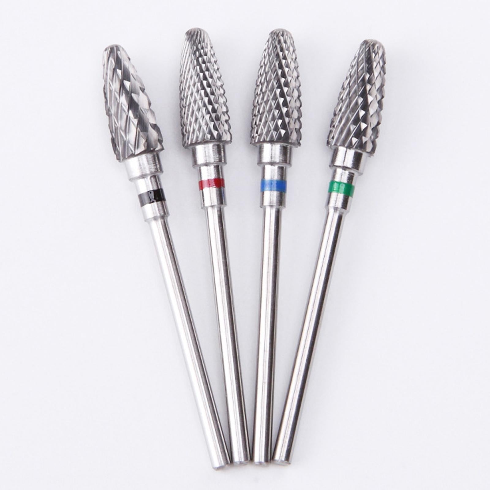 Nail Art Manicure Drill Bits Manicure Grinding Head Wide Application Green
