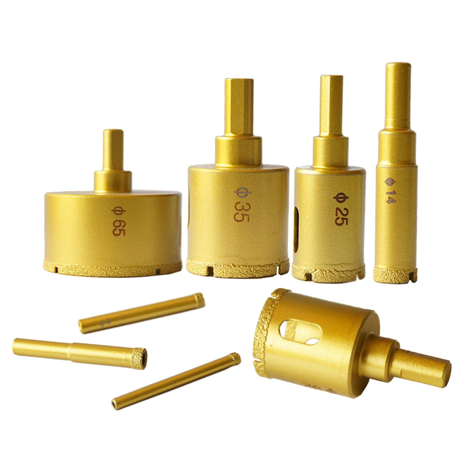 Brazing Diamond Drill Bit Core Hole DIY for Ceramics Granite Stone Tile diameter 6mm